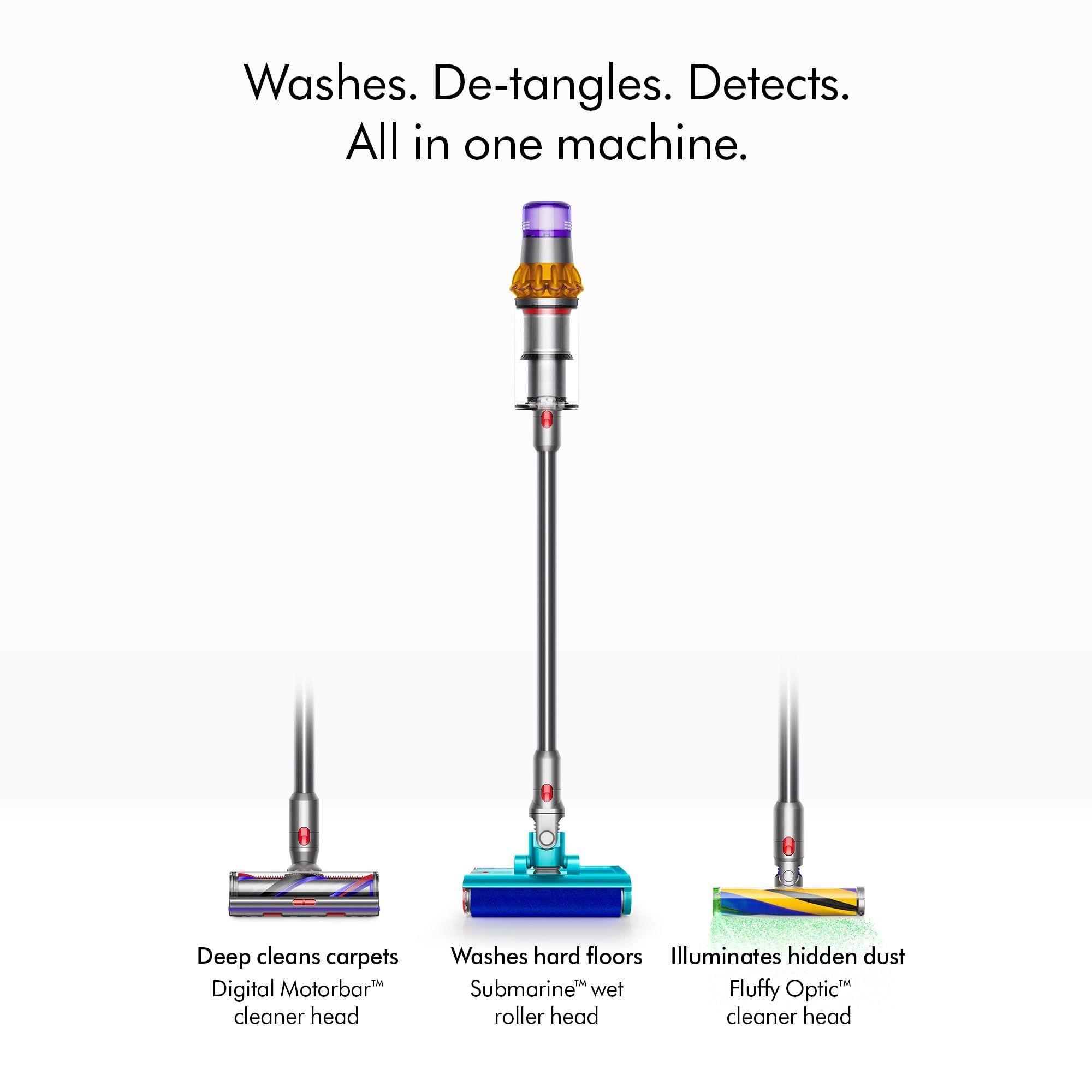 Aspirador Dyson V15s Detect Submarine sin bolsa amarillo-2
