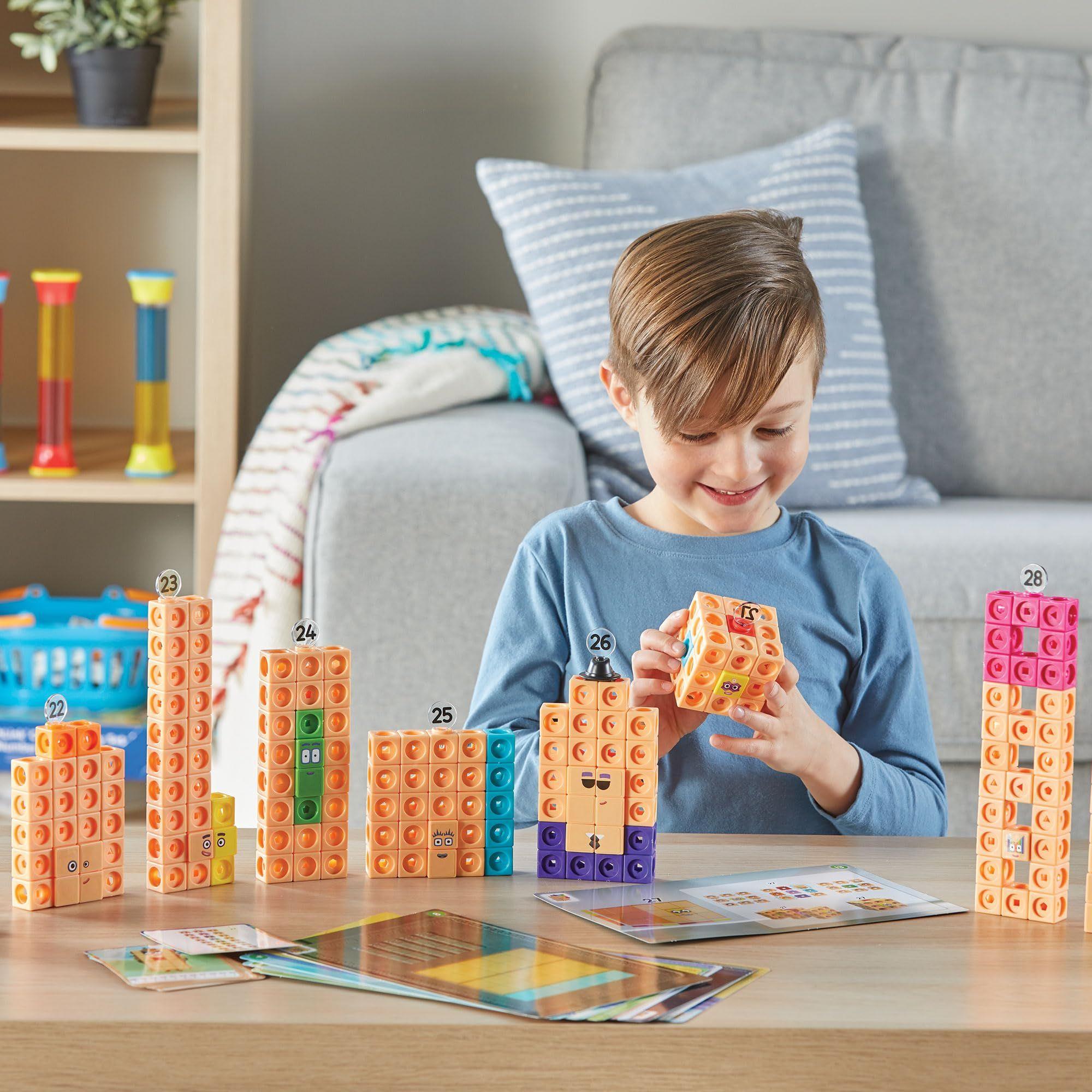 Conjunto de actividades hand2mind MathLink Cubes Numberblock-2