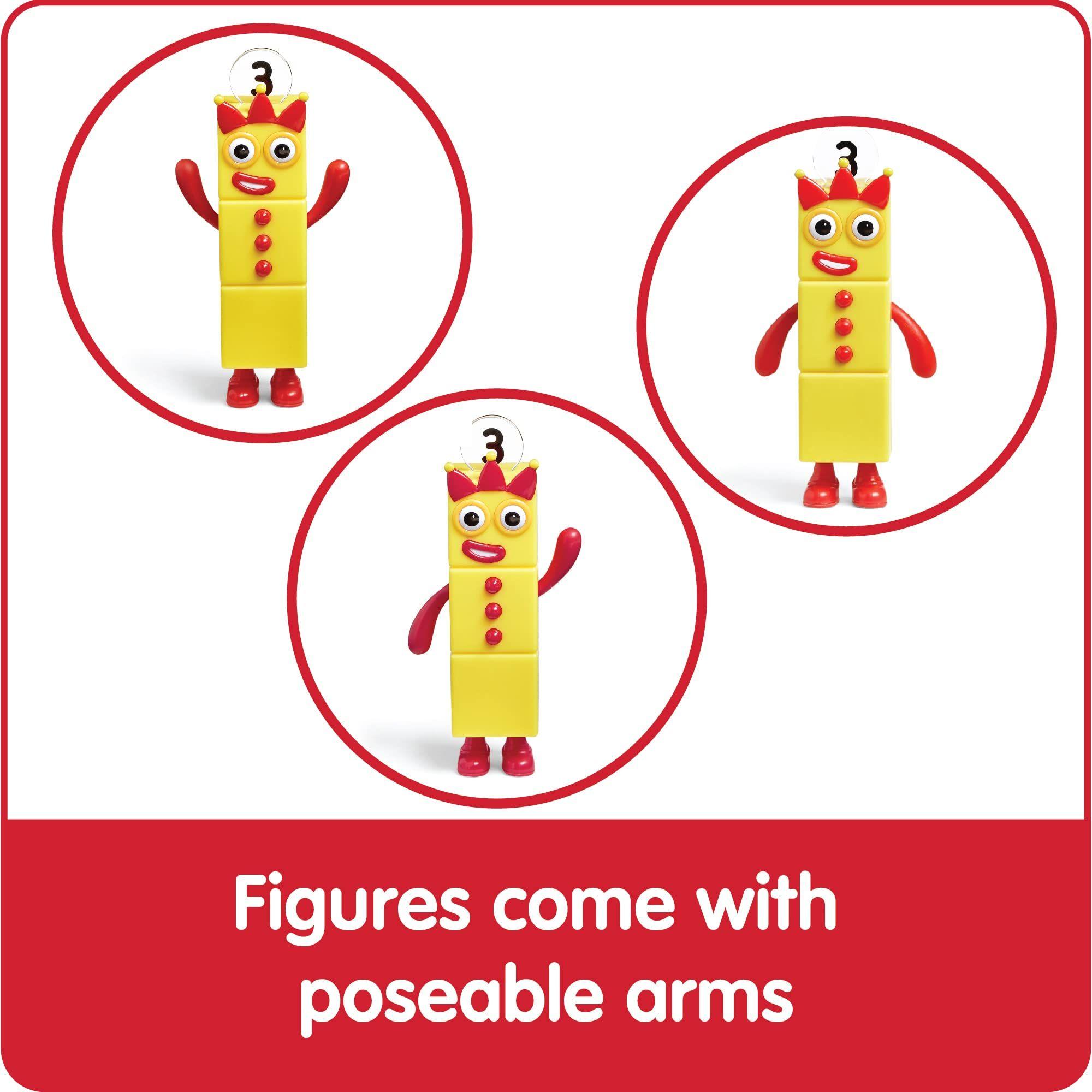 Figuras de juguete hand2mind Numberblocks Friends 1 a 5 para niños-4