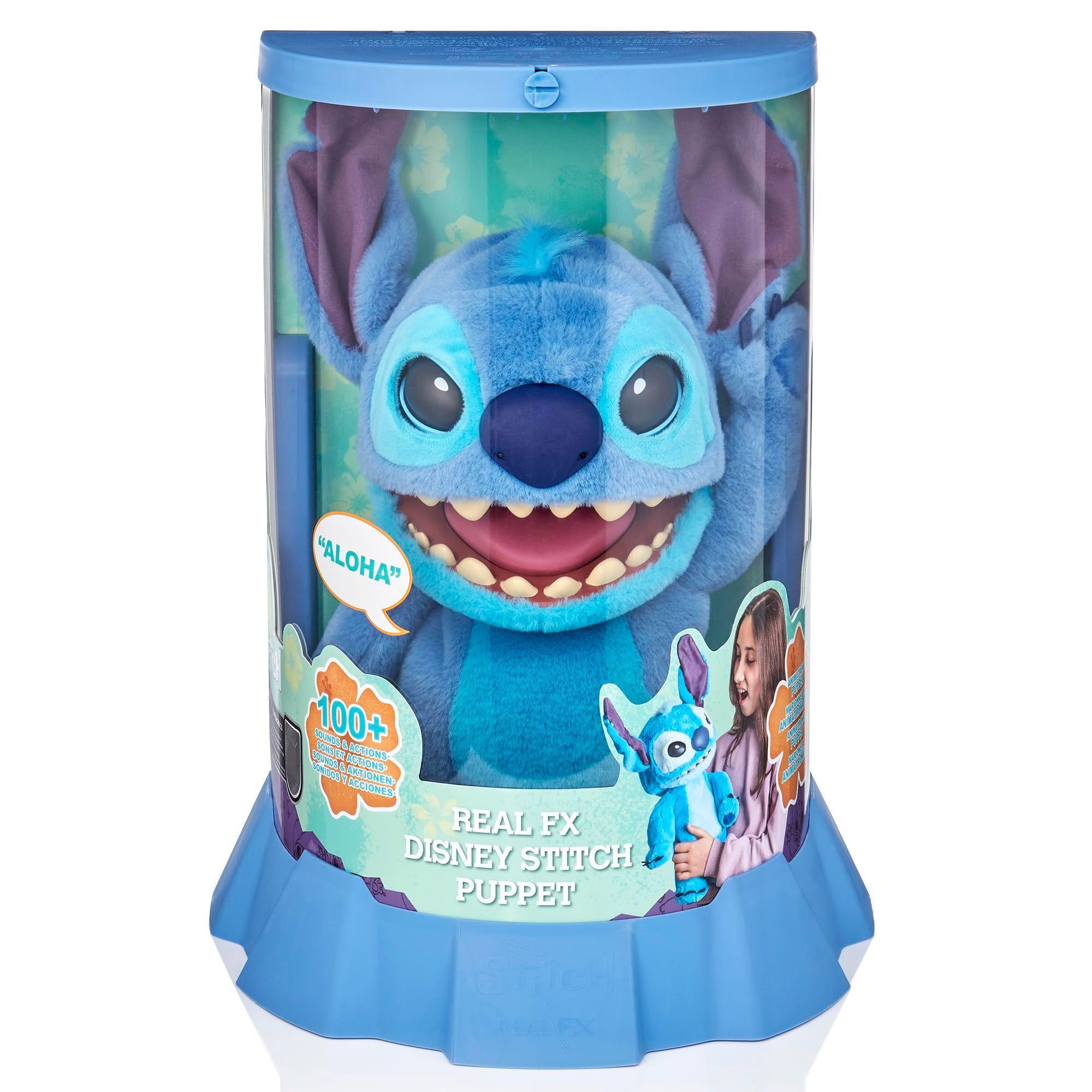 Peluche ¡GUAU! Stuff Real FX Disney Stitch de Lilo & Stitch-1