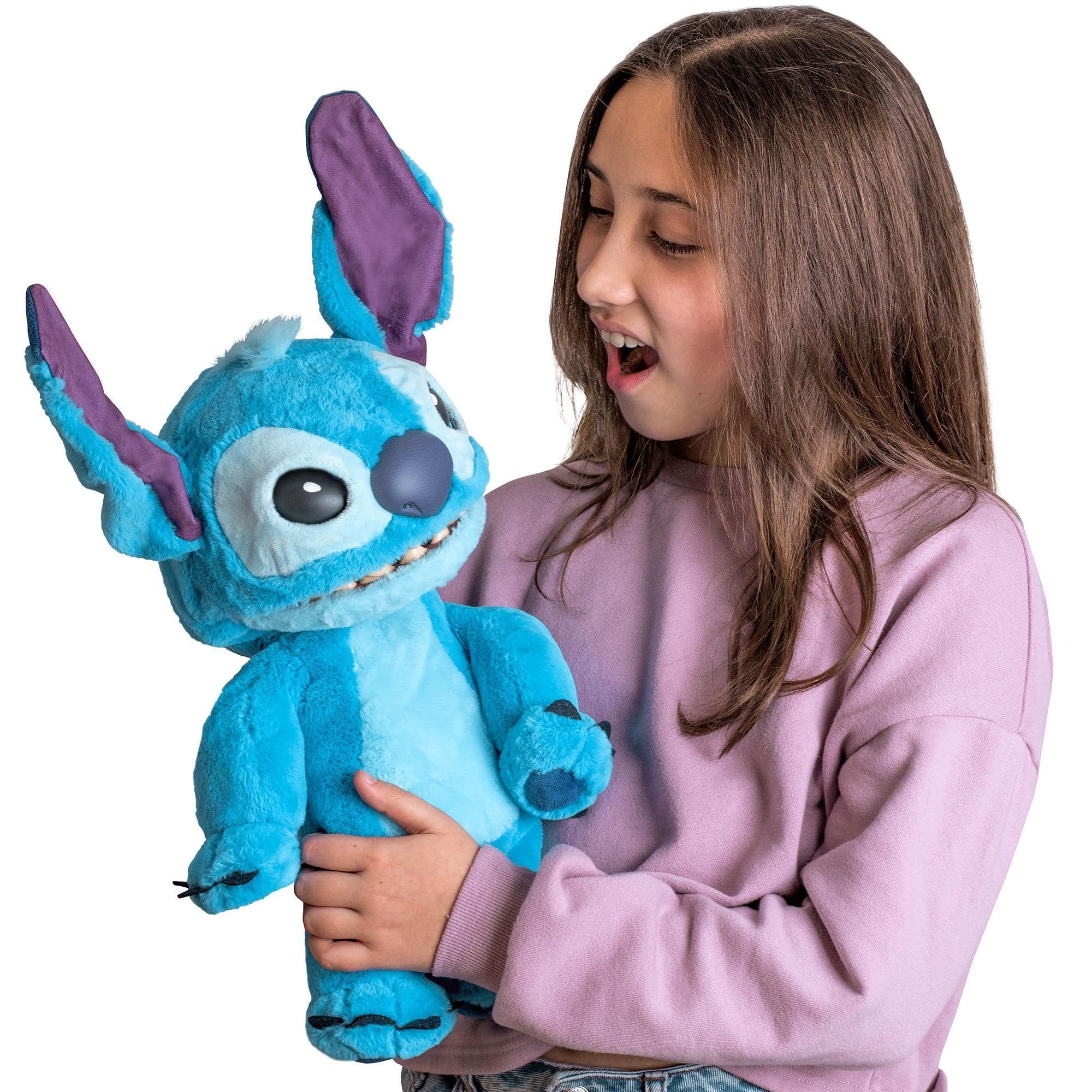 Peluche ¡GUAU! Stuff Real FX Disney Stitch de Lilo & Stitch-4