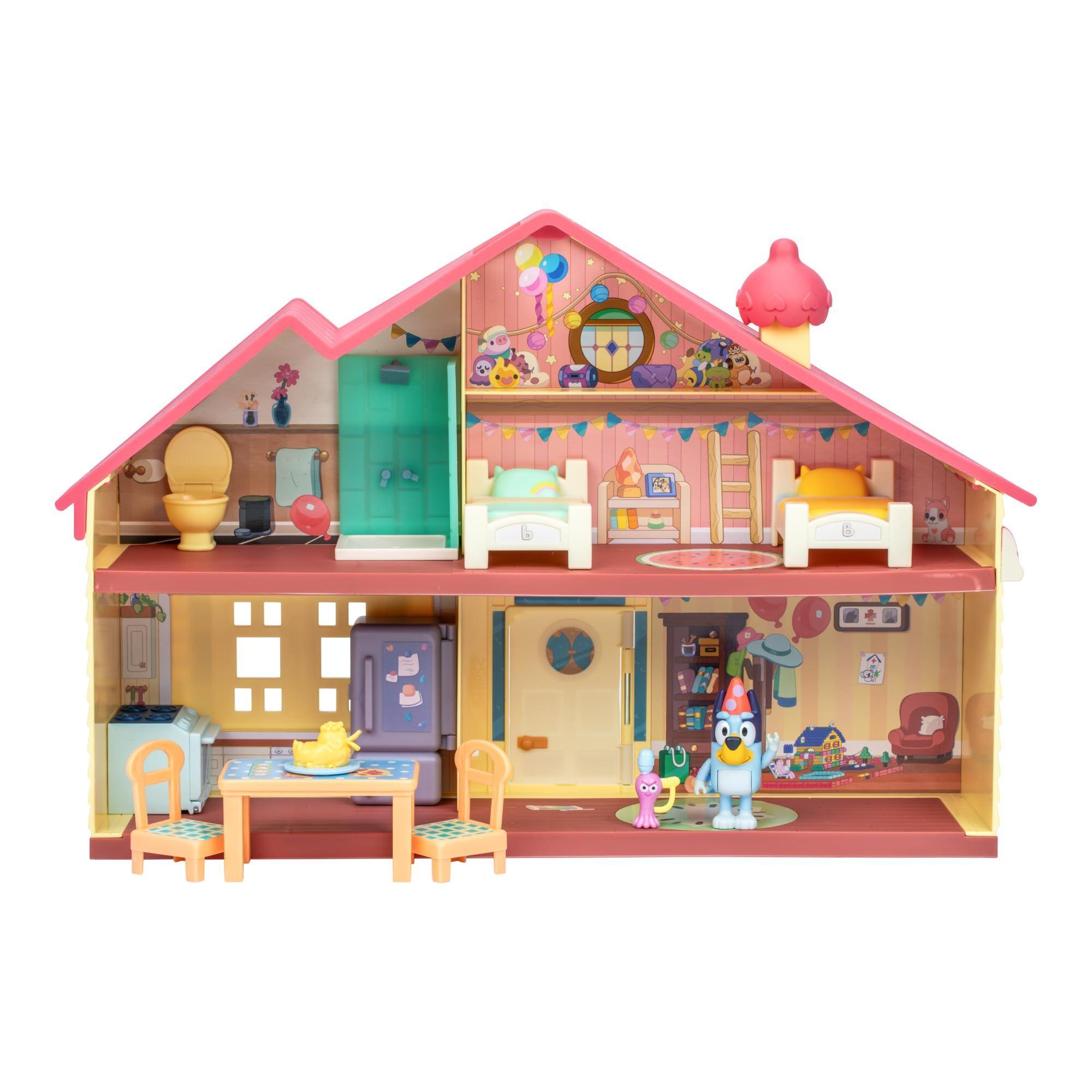 Playset Bluey Celebration Home con 11 muebles y figura de 2.5 pulgadas-0