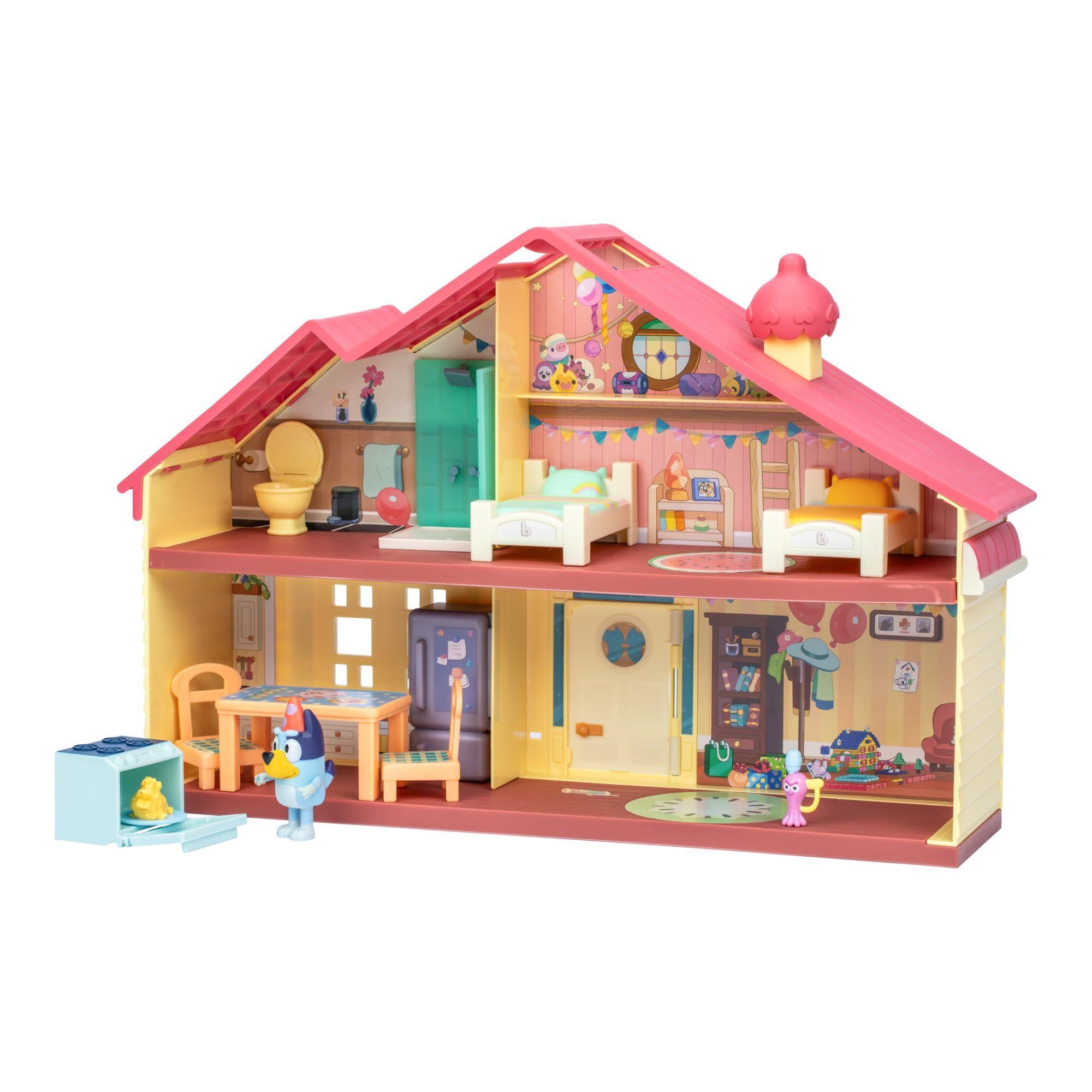 Playset Bluey Celebration Home con 11 muebles y figura de 2.5 pulgadas-3