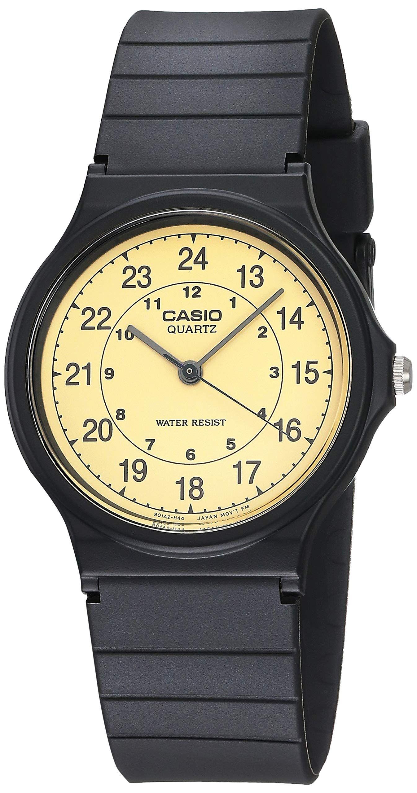 Reloj analógico de cuarzo Casio MQ24 Vintage Series para hombre-0