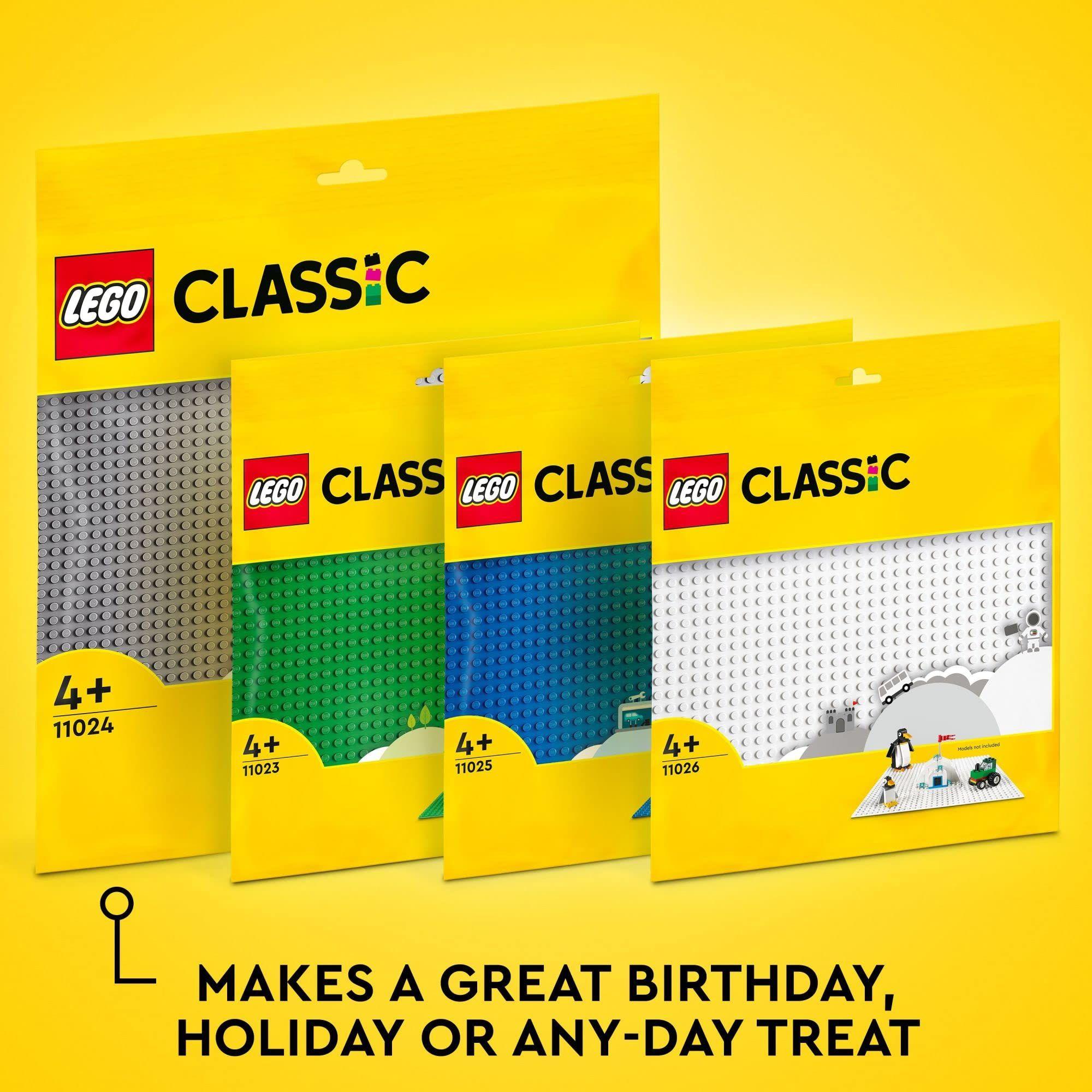 Set de juguetes de construcción LEGO Classic Grey Baseplate-6