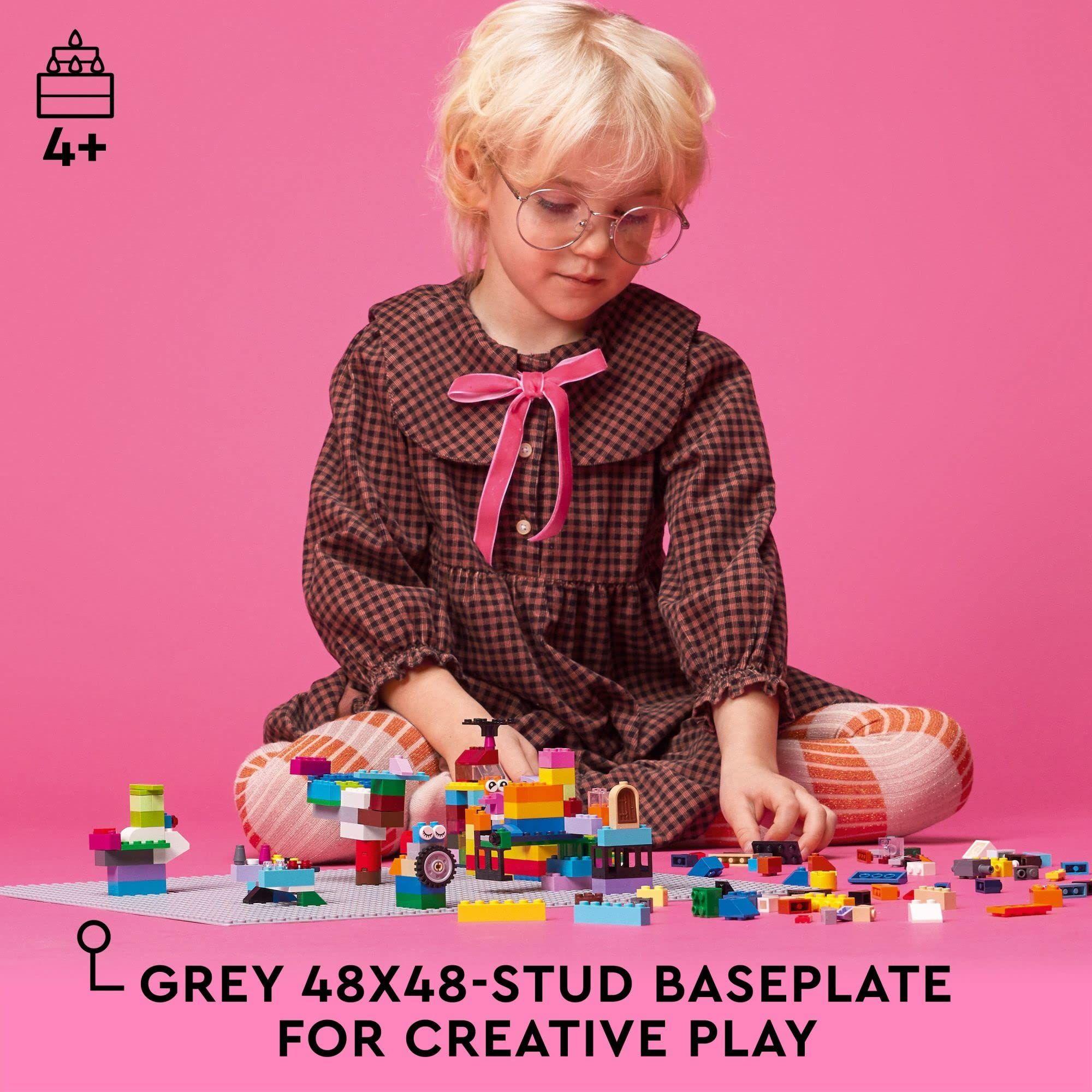 Set de juguetes de construcción LEGO Classic Grey Baseplate-9