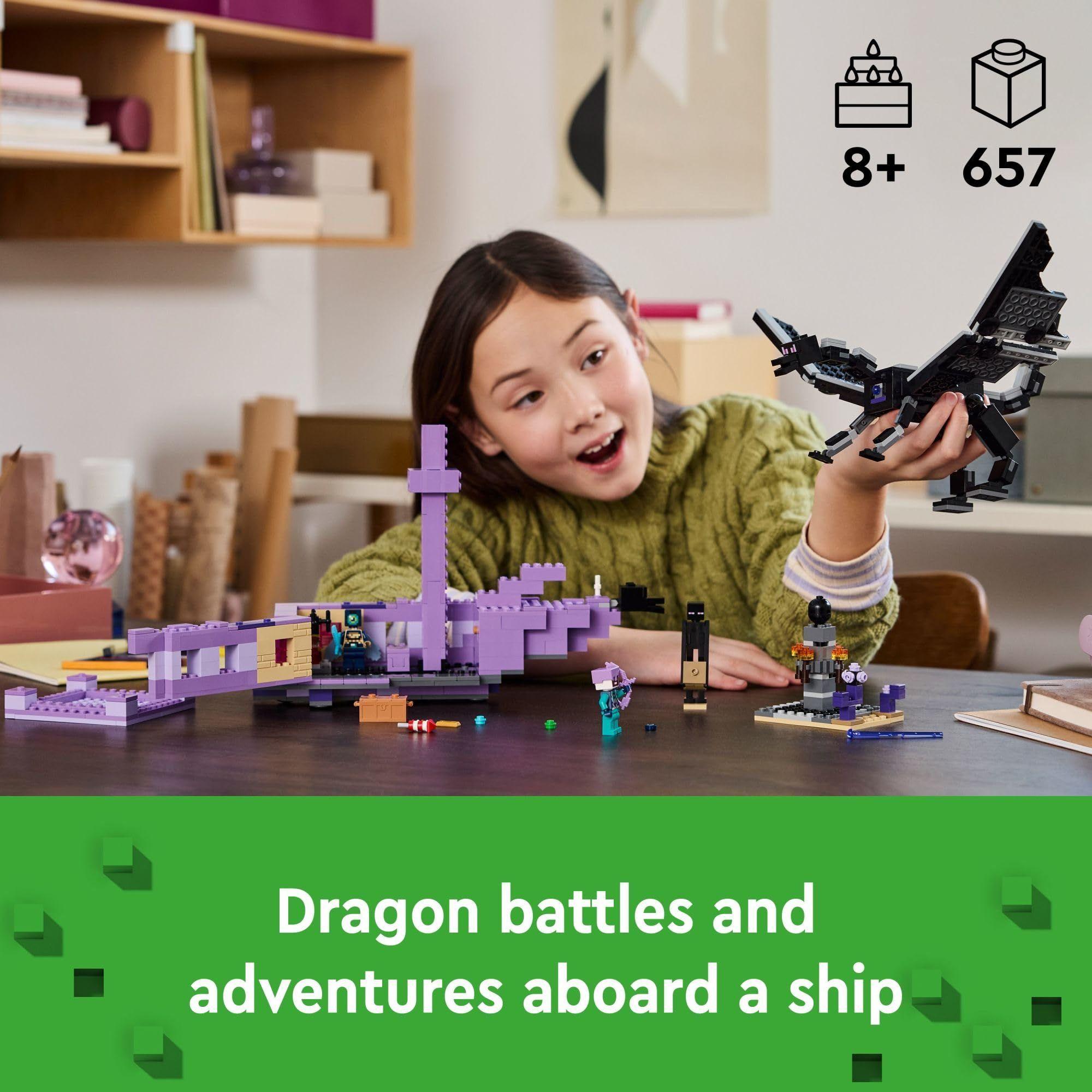 Set de construcción LEGO Minecraft The Ender Dragon-2