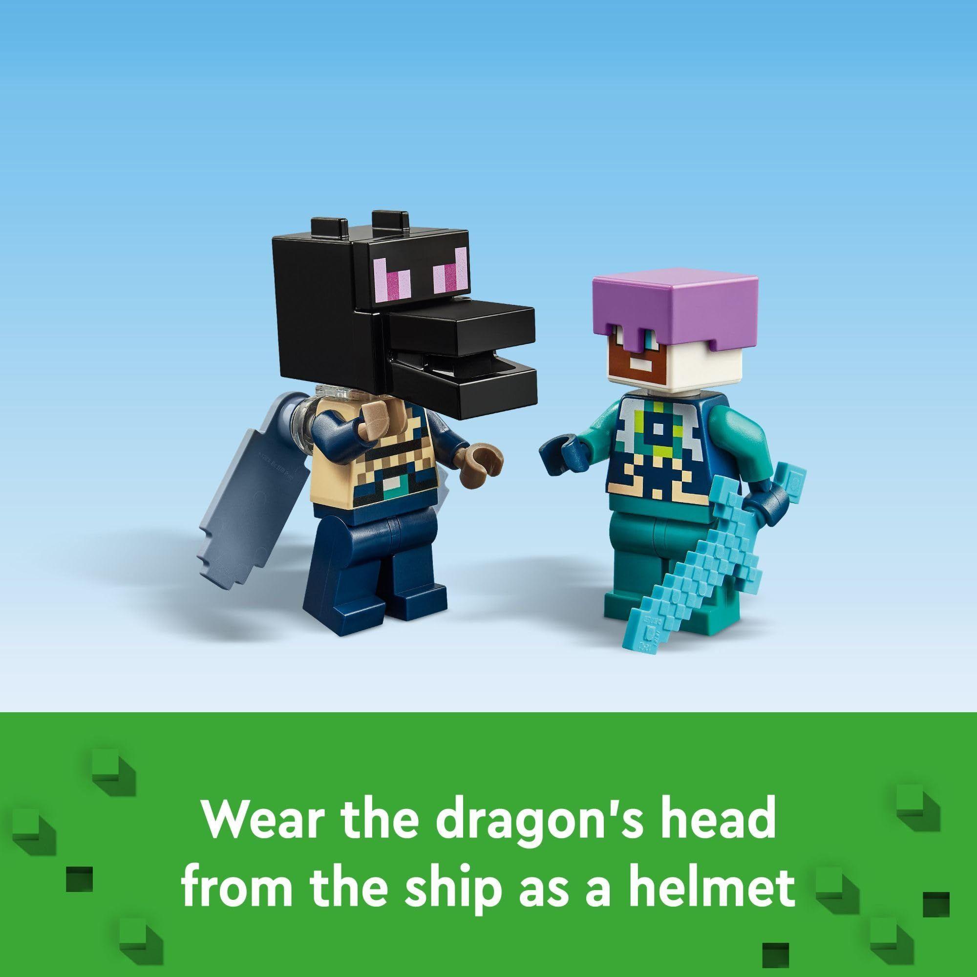 Set de construcción LEGO Minecraft The Ender Dragon-5
