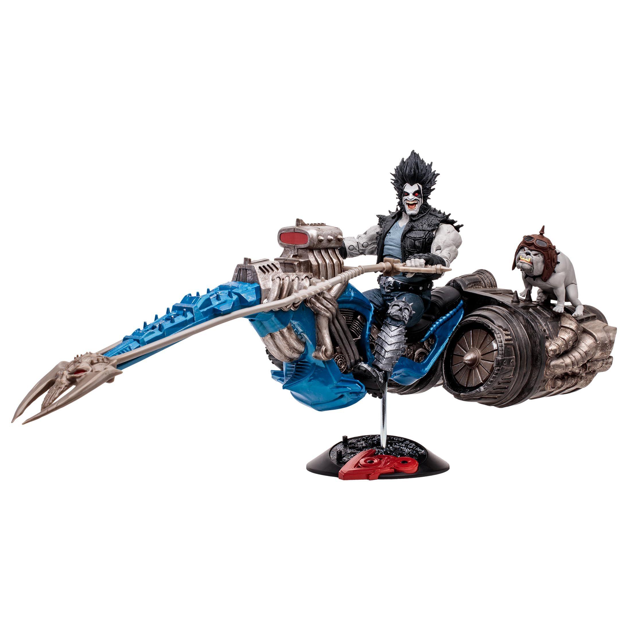 Figura de acción McFarlane Toys DC Multiverse Lobo & Spacehog-4