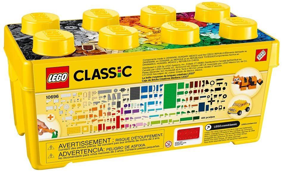 Kit de construcción LEGO Classic Medium Creative Brick Box 10696-1