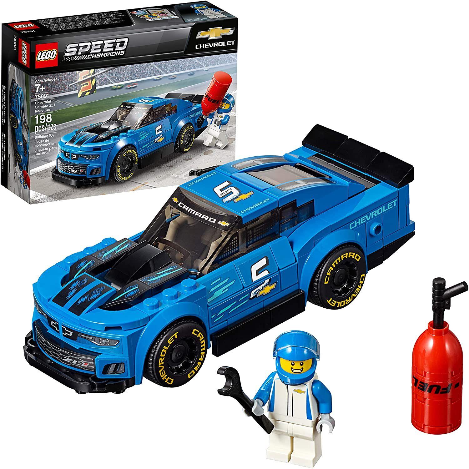 LEGO Speed Champions Chevrolet Camaro ZL1 Race Car 75891 Kit-2