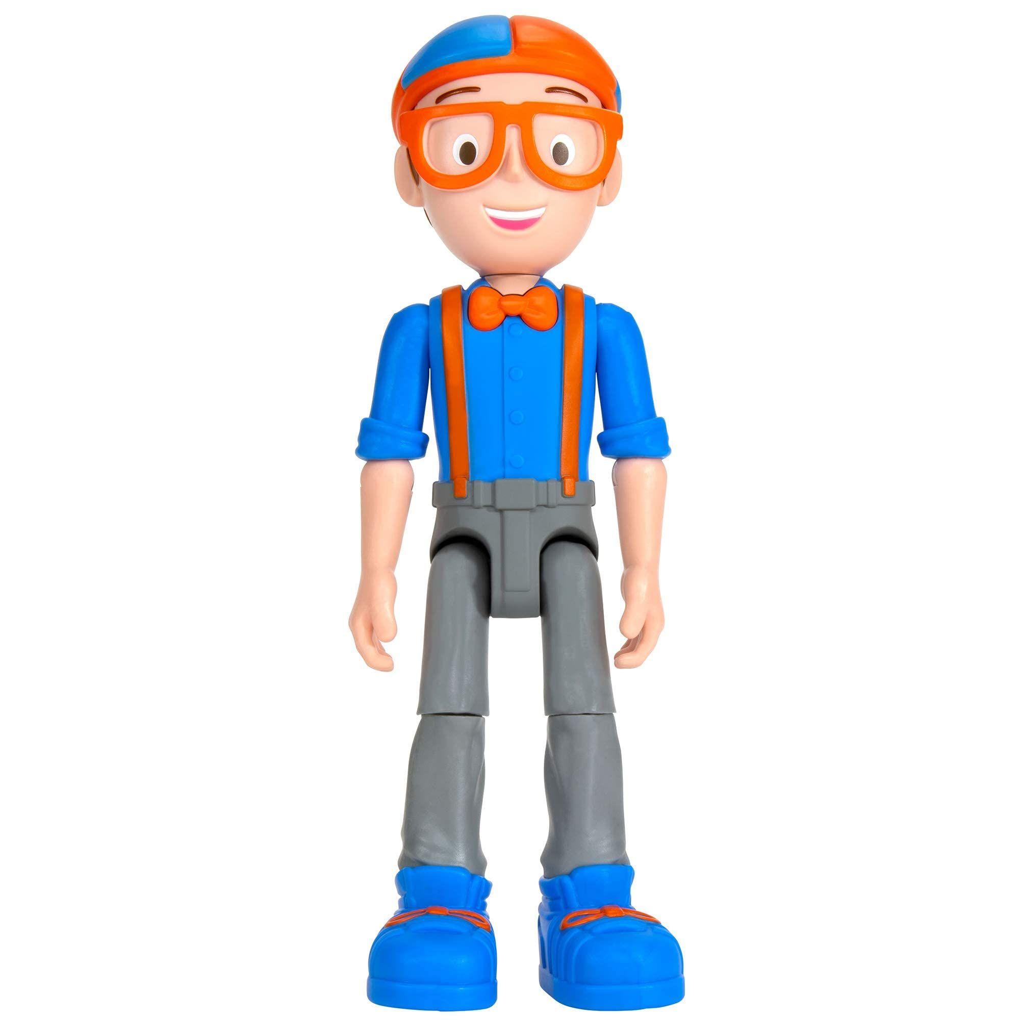 Talking Figure Blippi, juguete articulado con 8 sonidos-0