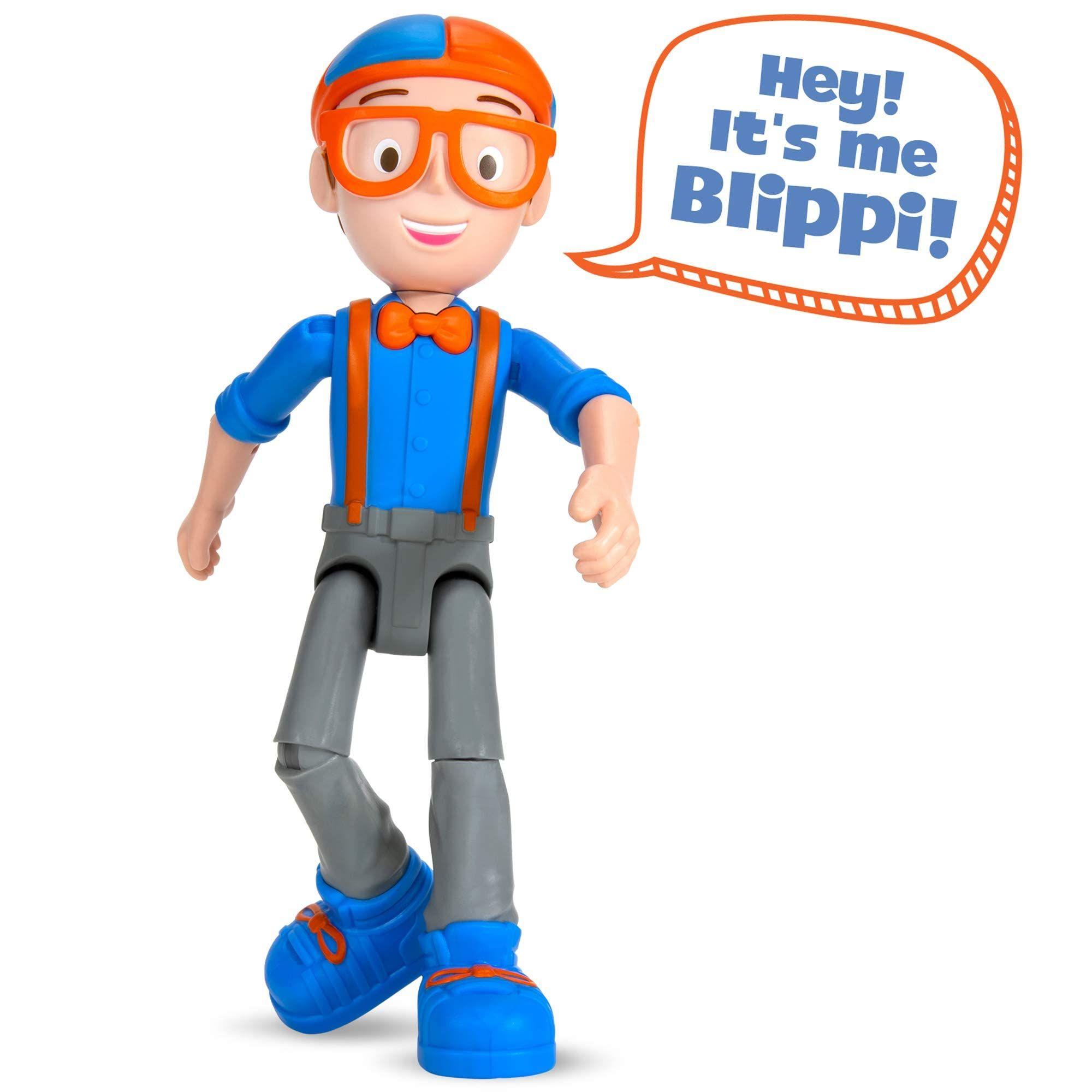 Talking Figure Blippi, juguete articulado con 8 sonidos-1