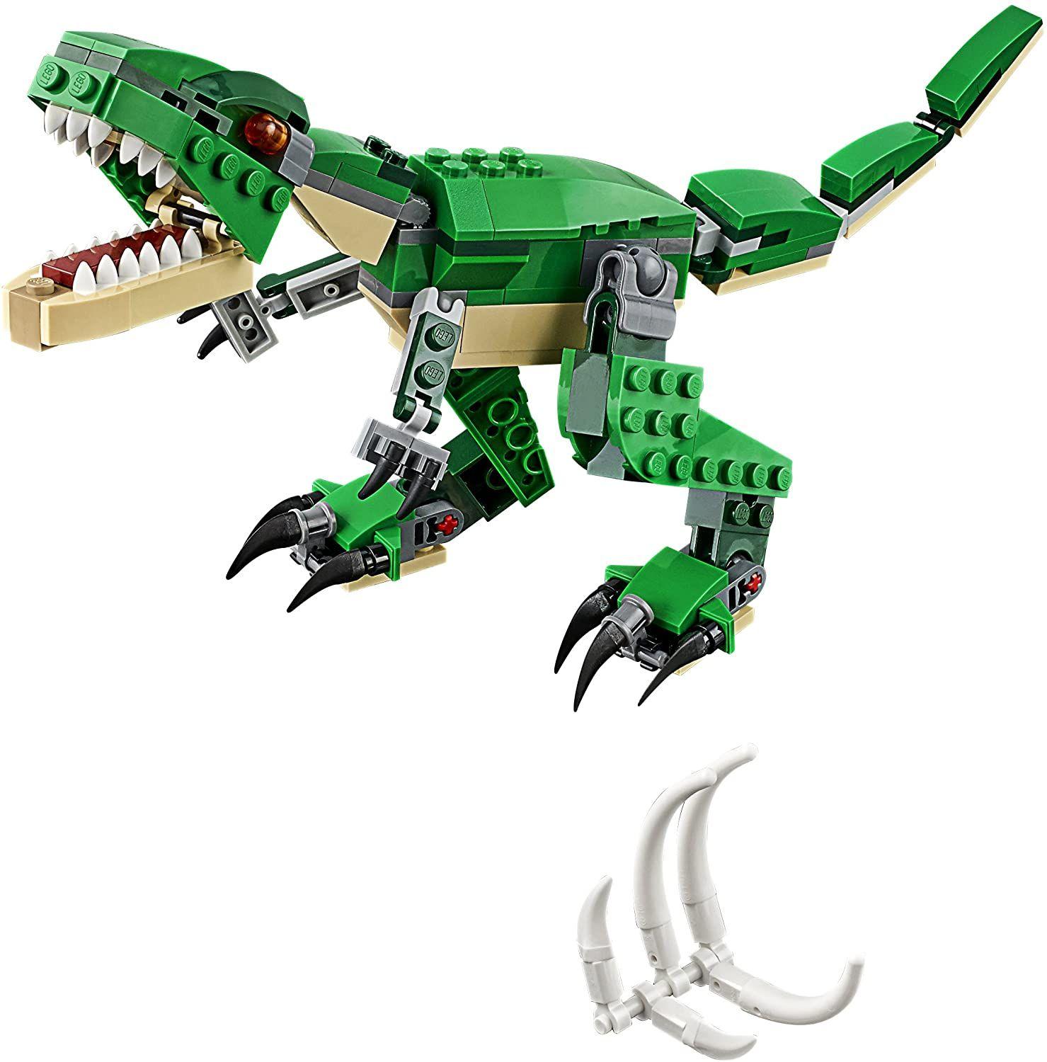 Pack Dinosaur Creator, LEGO 3 en 1 con T-Rex, Triceratops y-6
