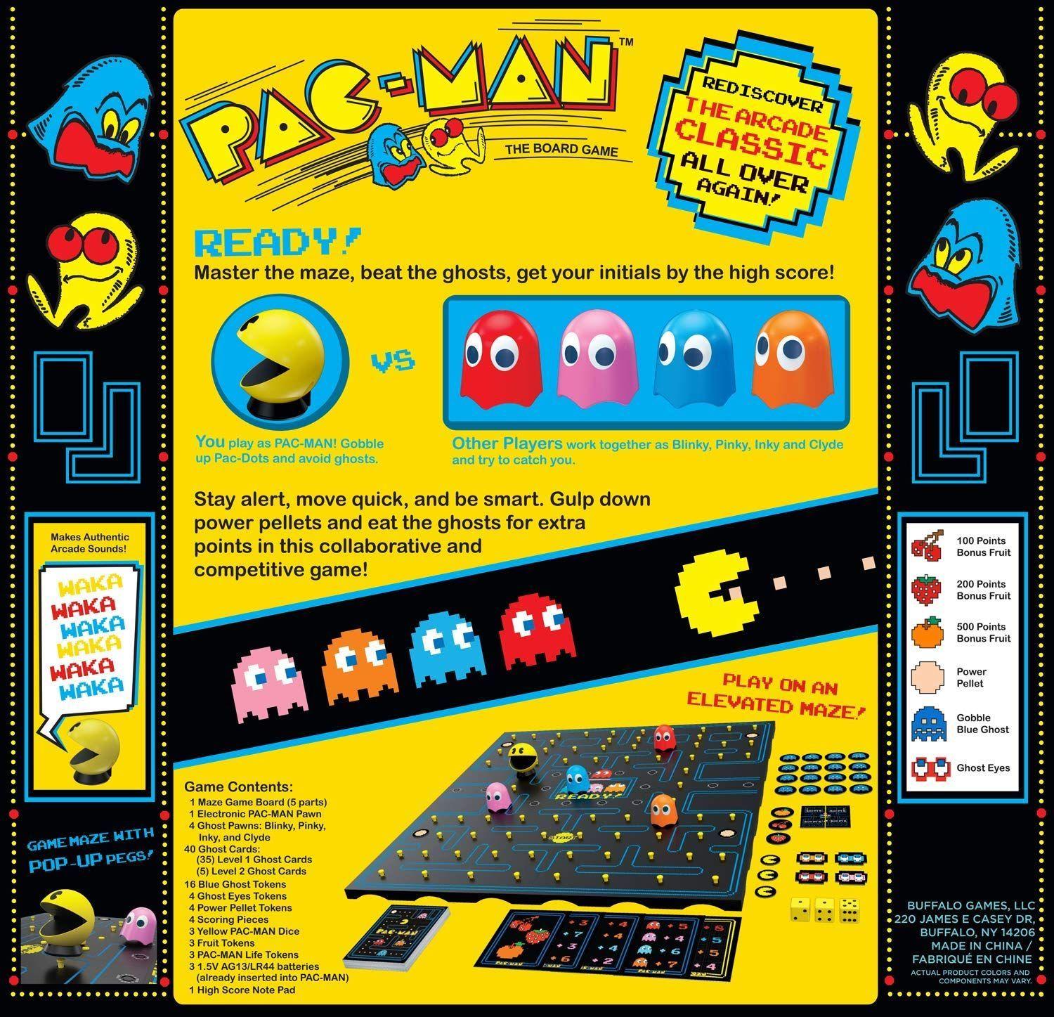 Juego de mesa Buffalo Games Pac-Man para más de 10 años (2 a 5 jugadores)-4