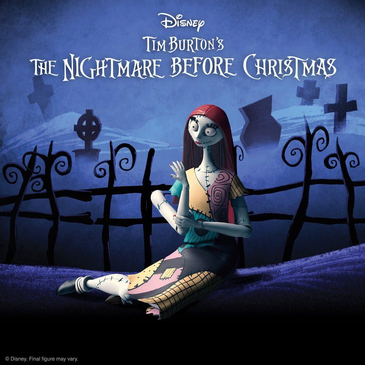 Figura de acción Disney Sally, Pesadilla antes de Navidad, 7 cm-3