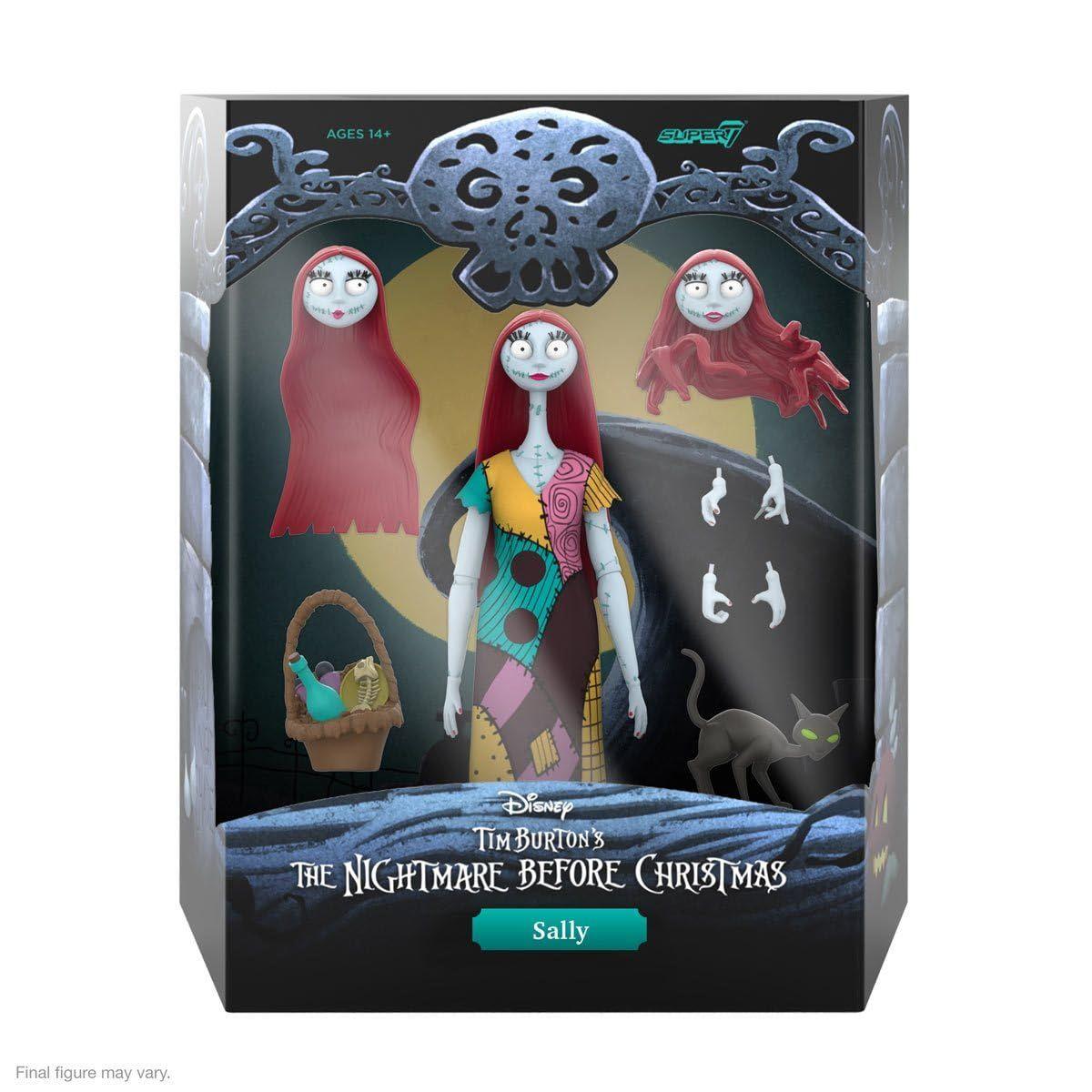 Figura de acción Disney Sally, Pesadilla antes de Navidad, 7 cm-4