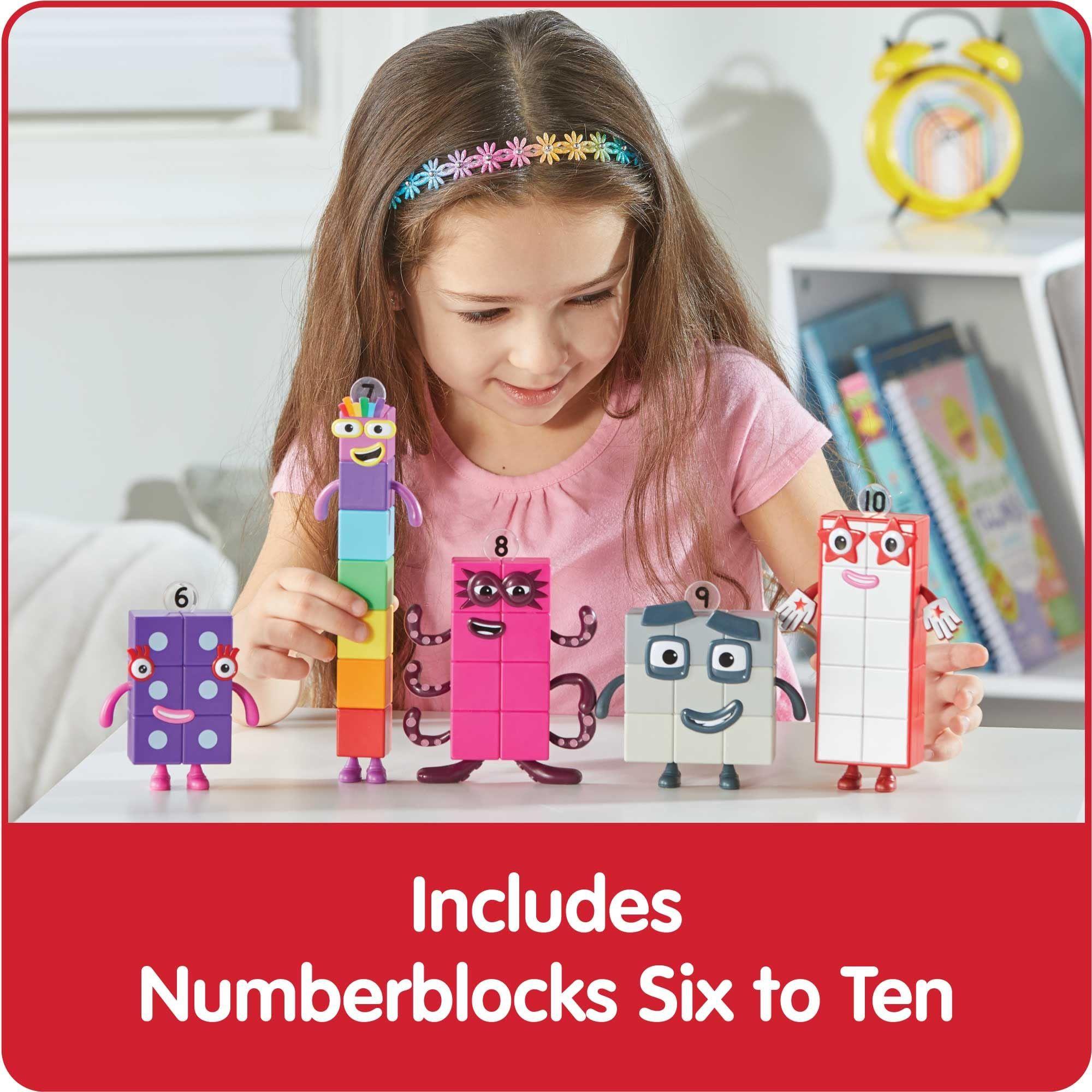 Set de figuras de acción hand2mind Numberblocks Friends 6-10-1