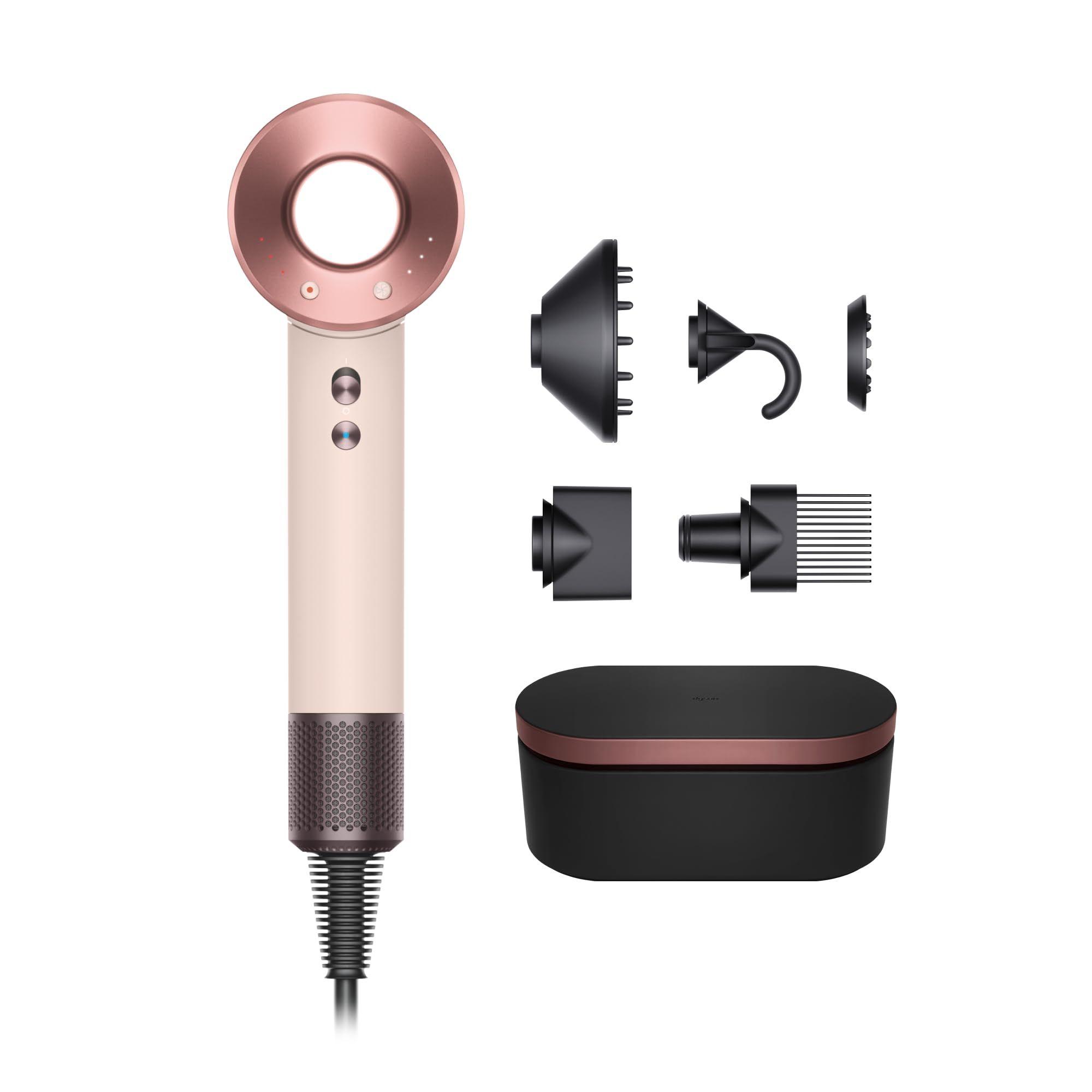 Secador de pelo Dyson Supersonic Ceramic Pink & Rose con fun-0