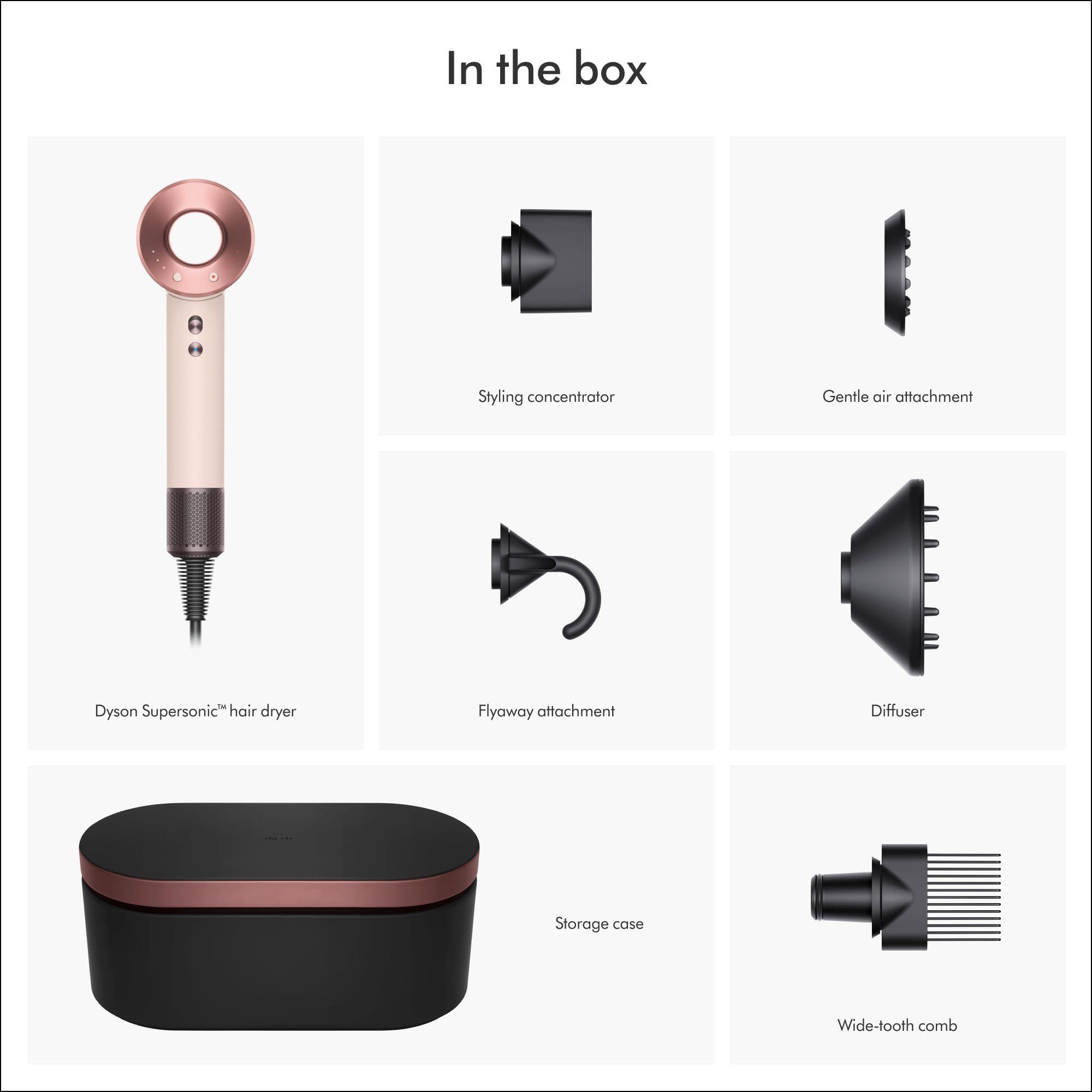 Secador de pelo Dyson Supersonic Ceramic Pink & Rose con fun-4
