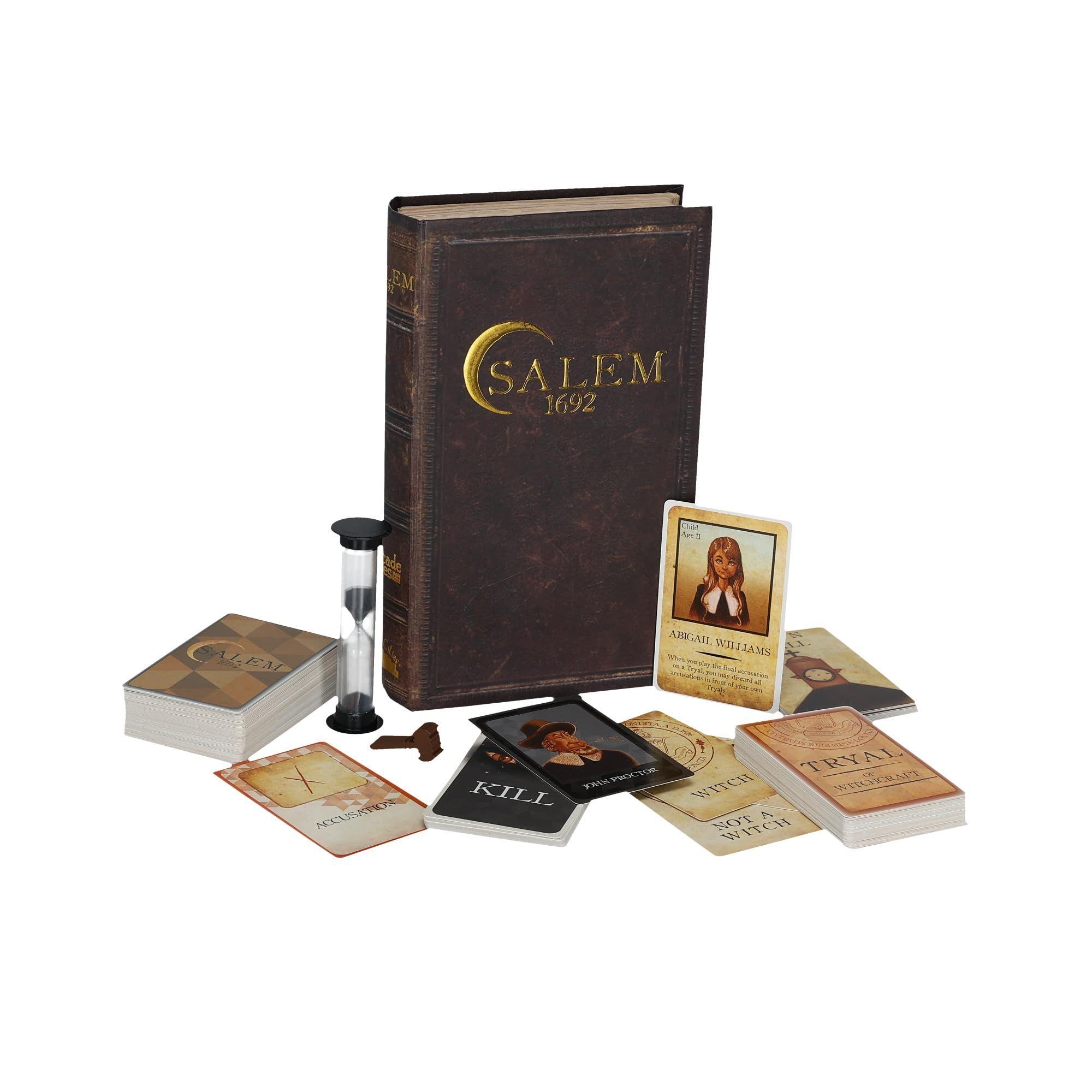 Juego de mesa Facade Games Salem 1692 Witch Hunt 4-12 jugadores-0