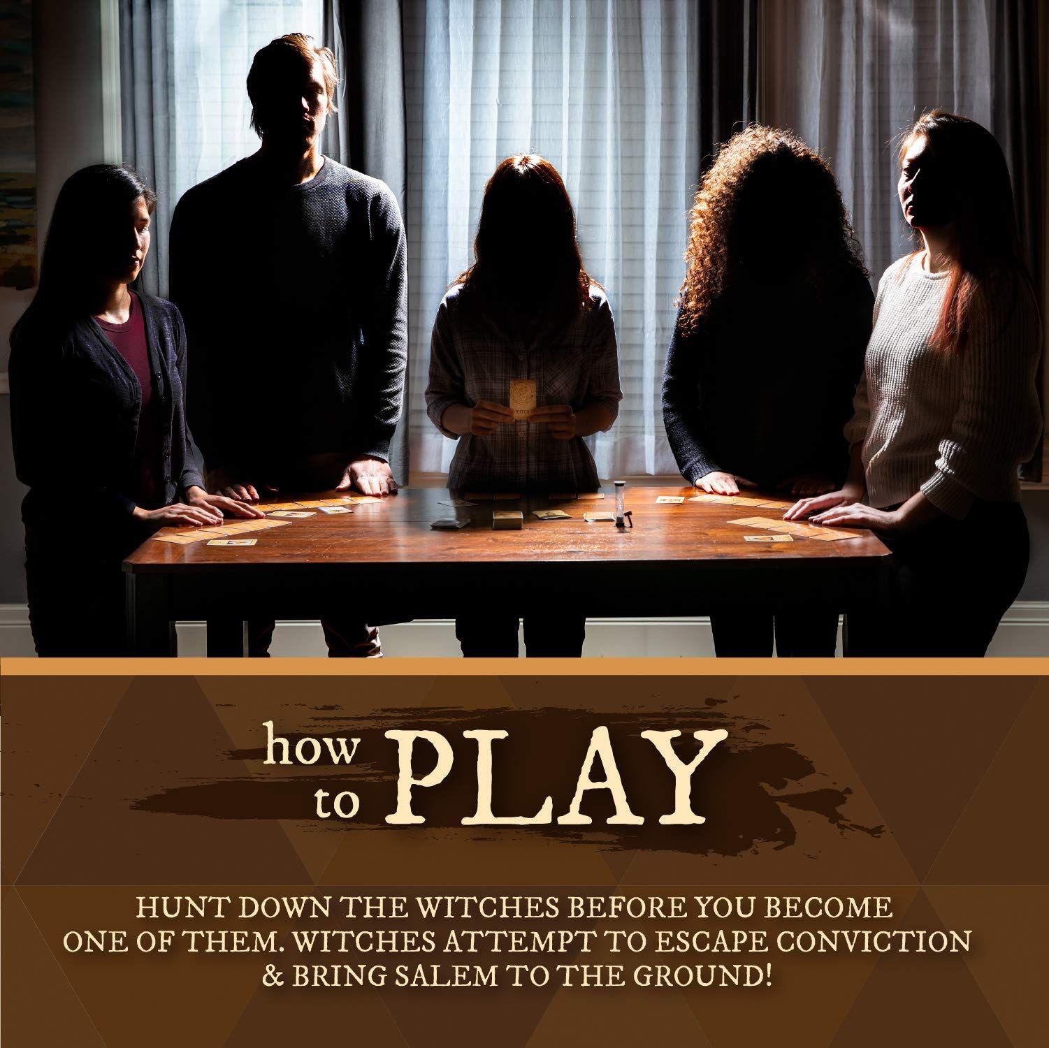 Juego de mesa Facade Games Salem 1692 Witch Hunt 4-12 jugadores-2