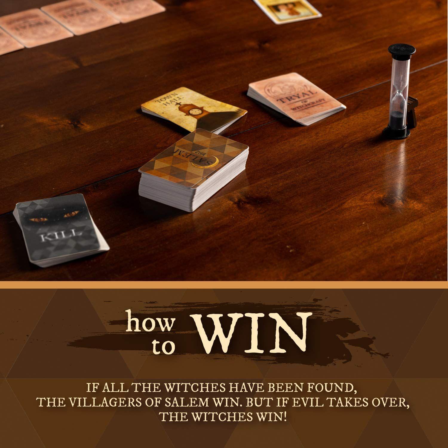 Juego de mesa Facade Games Salem 1692 Witch Hunt 4-12 jugadores-3