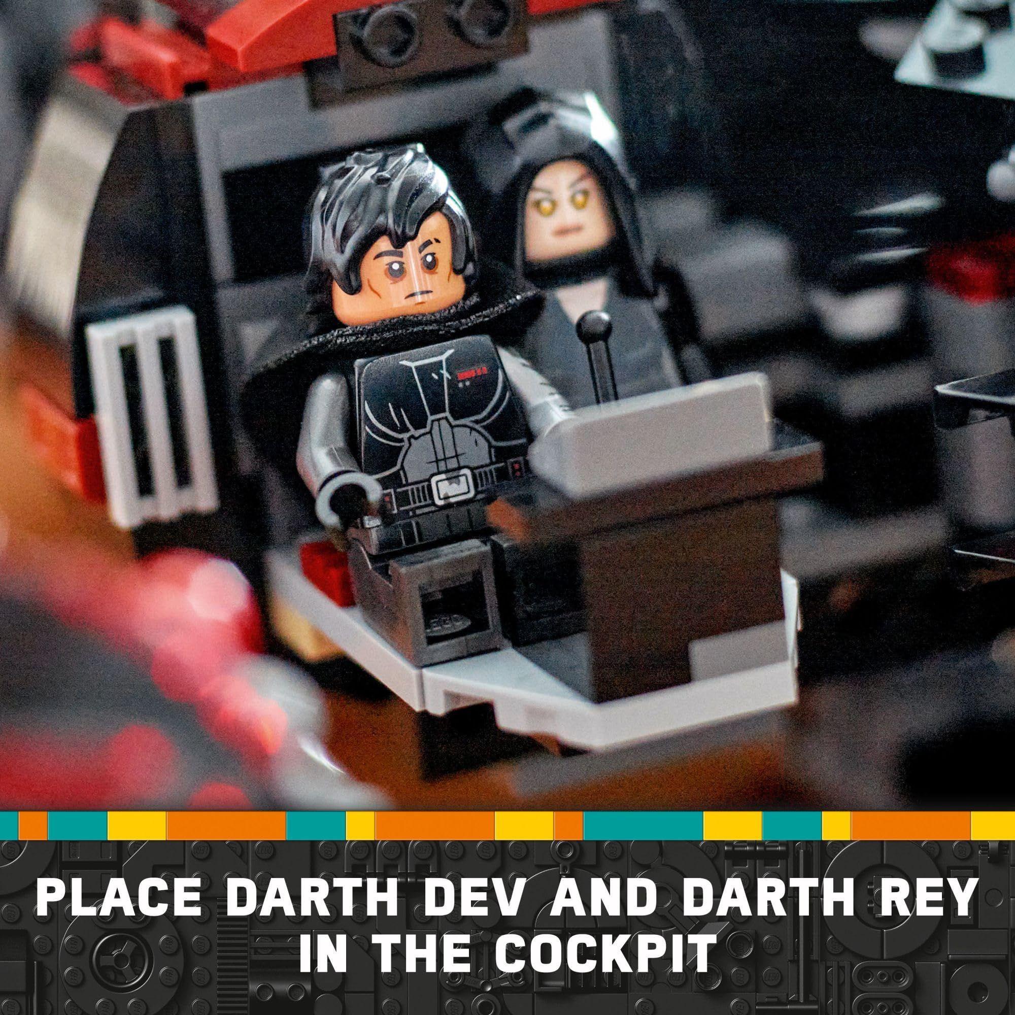Nave estelar de juguete LEGO Star Wars El Halcón Oscuro -4