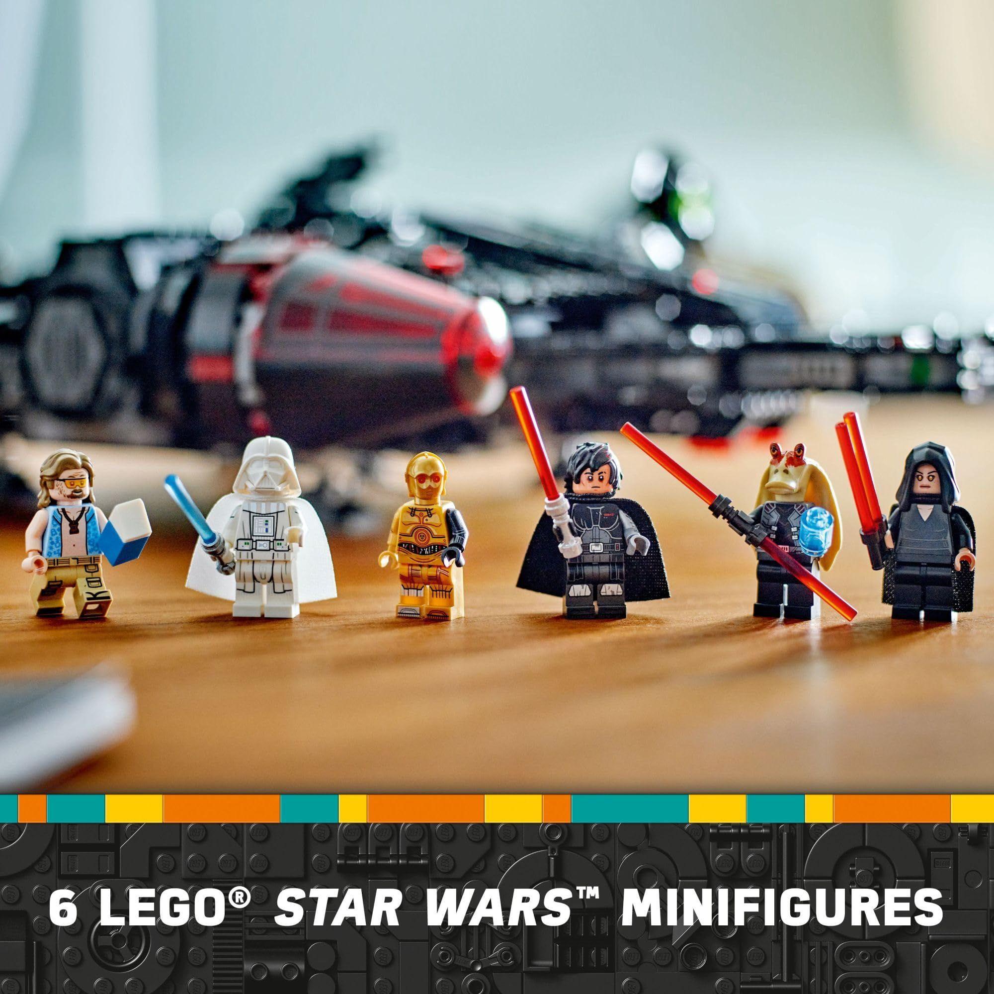 Nave estelar de juguete LEGO Star Wars El Halcón Oscuro -6