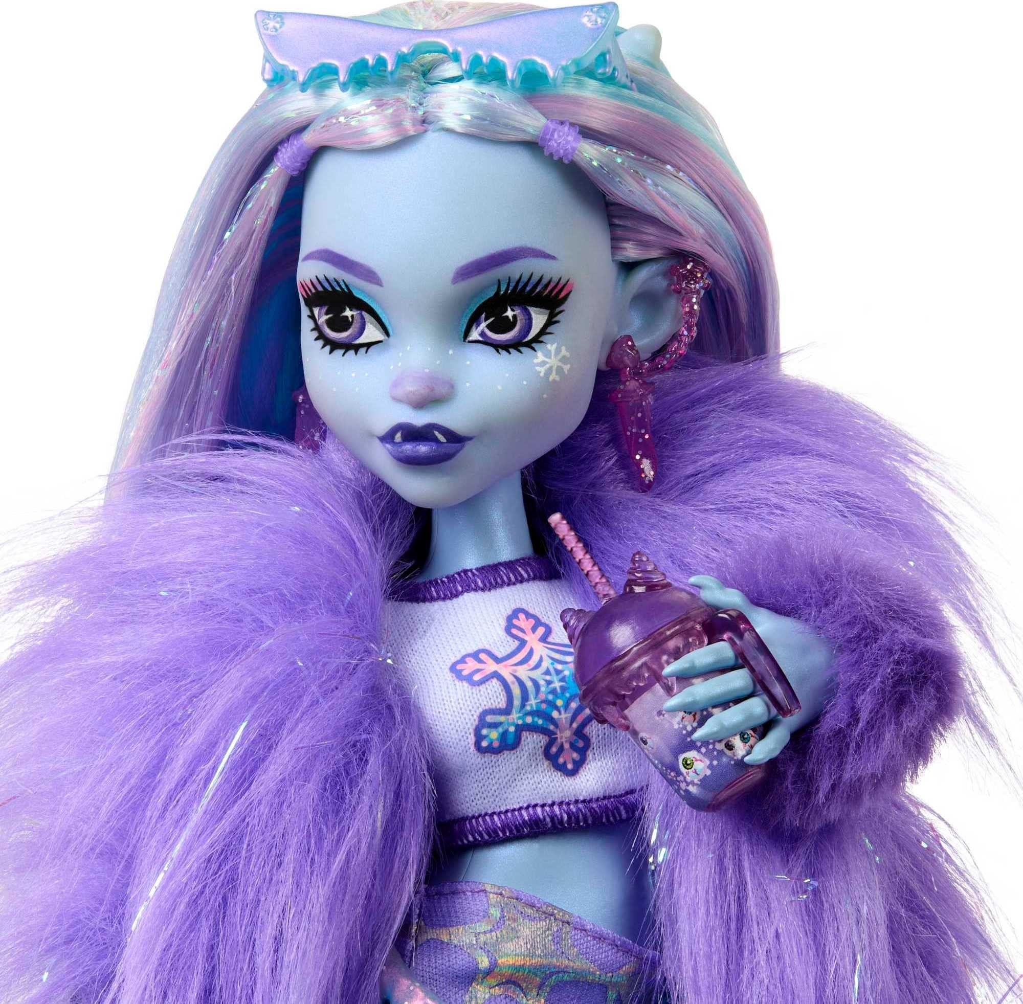 Yeti bominable de Doll Monster High Abbey con tundra de mamu-2