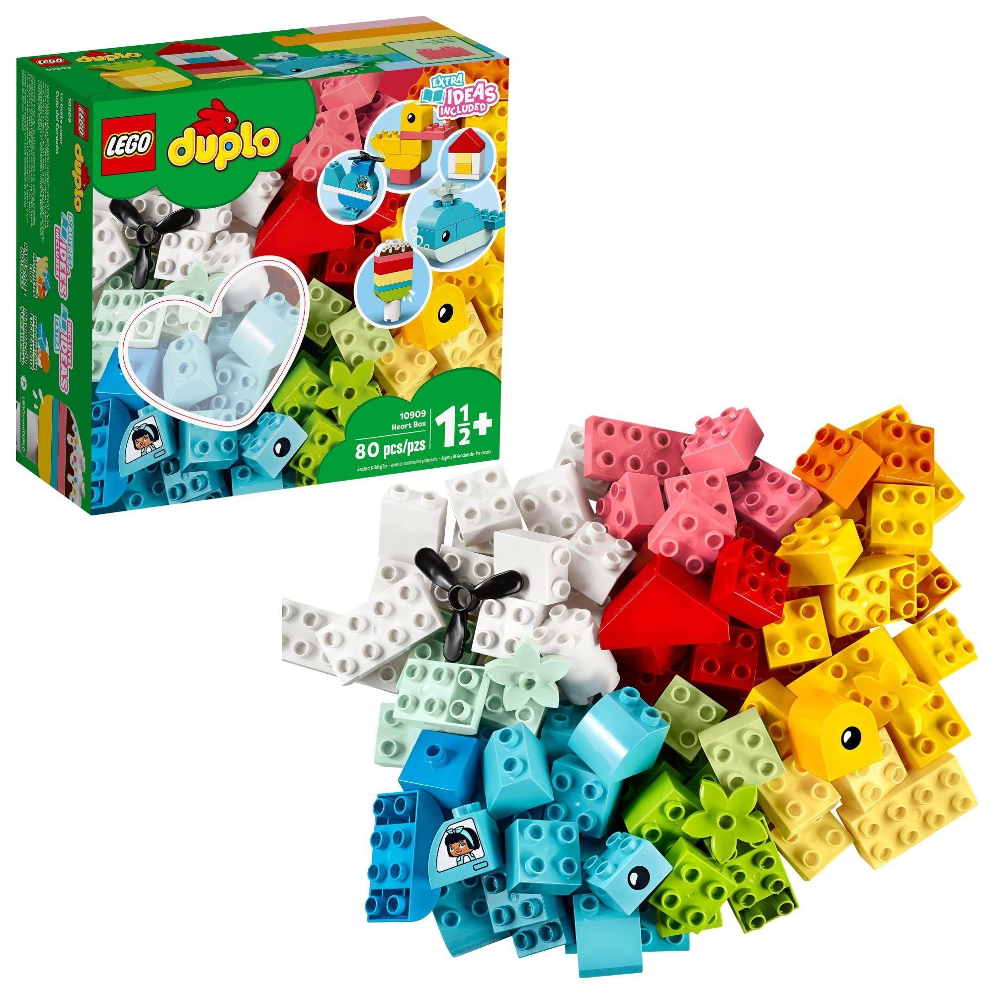 Juguete de construcción LEGO DUPLO Classic Heart Box 10909 1,5-3 años-0