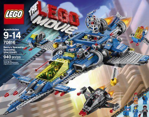 Set de construcción LEGO Movie 70816 La nave espacial de Benny con 4 minifiguras-1