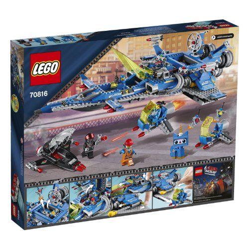 Set de construcción LEGO Movie 70816 La nave espacial de Benny con 4 minifiguras-2