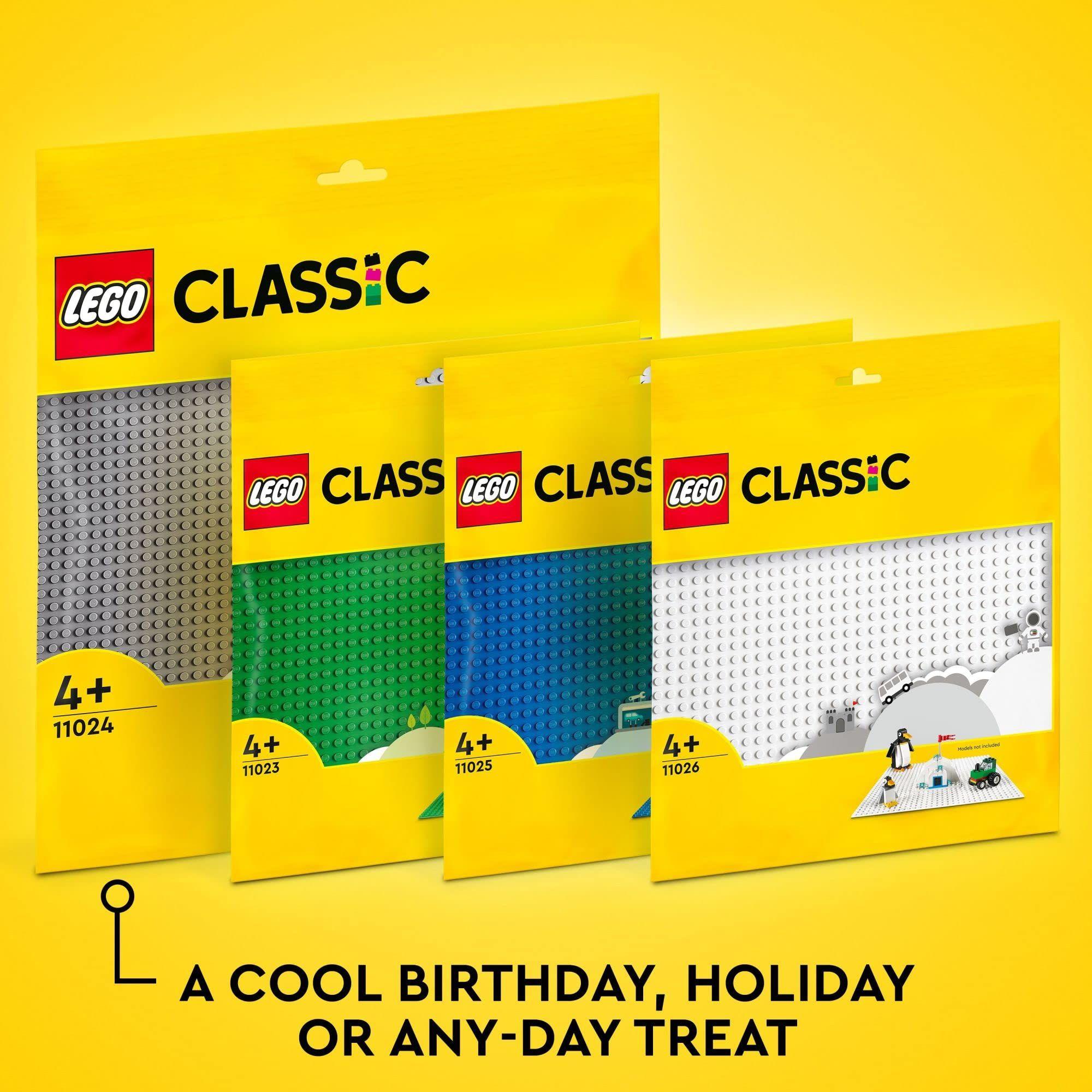 Kit de construcción LEGO Classic con placa base verde 11023;-6