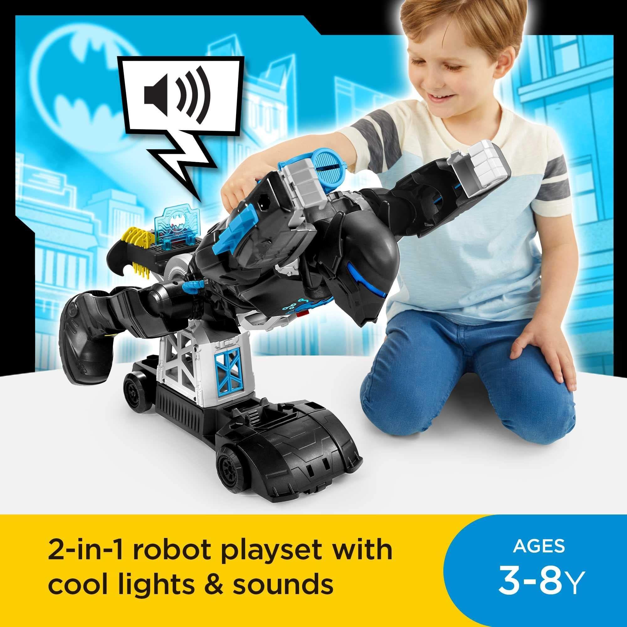 Set de juego de juguete Fisher-Price Imaginext DC Super Friends Batman-1