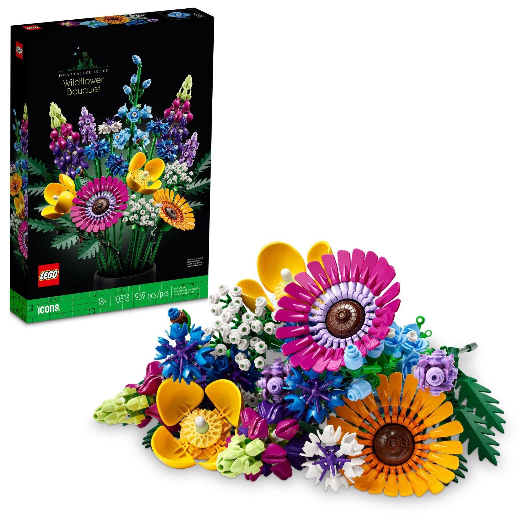 LEGO Icons Ramo de flores silvestres 10313 Ingenio de flores-0