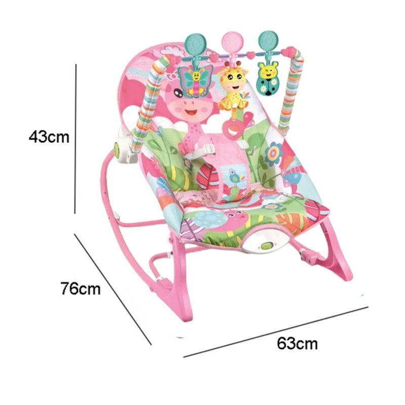 Silla Nido Vibratoria Infantil Musical Bebe Sweet-2