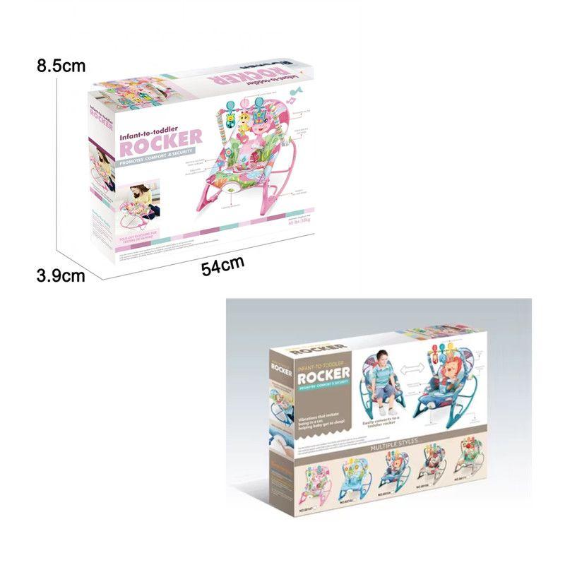 Silla Nido Vibratoria Infantil Musical Bebe Sweet-5