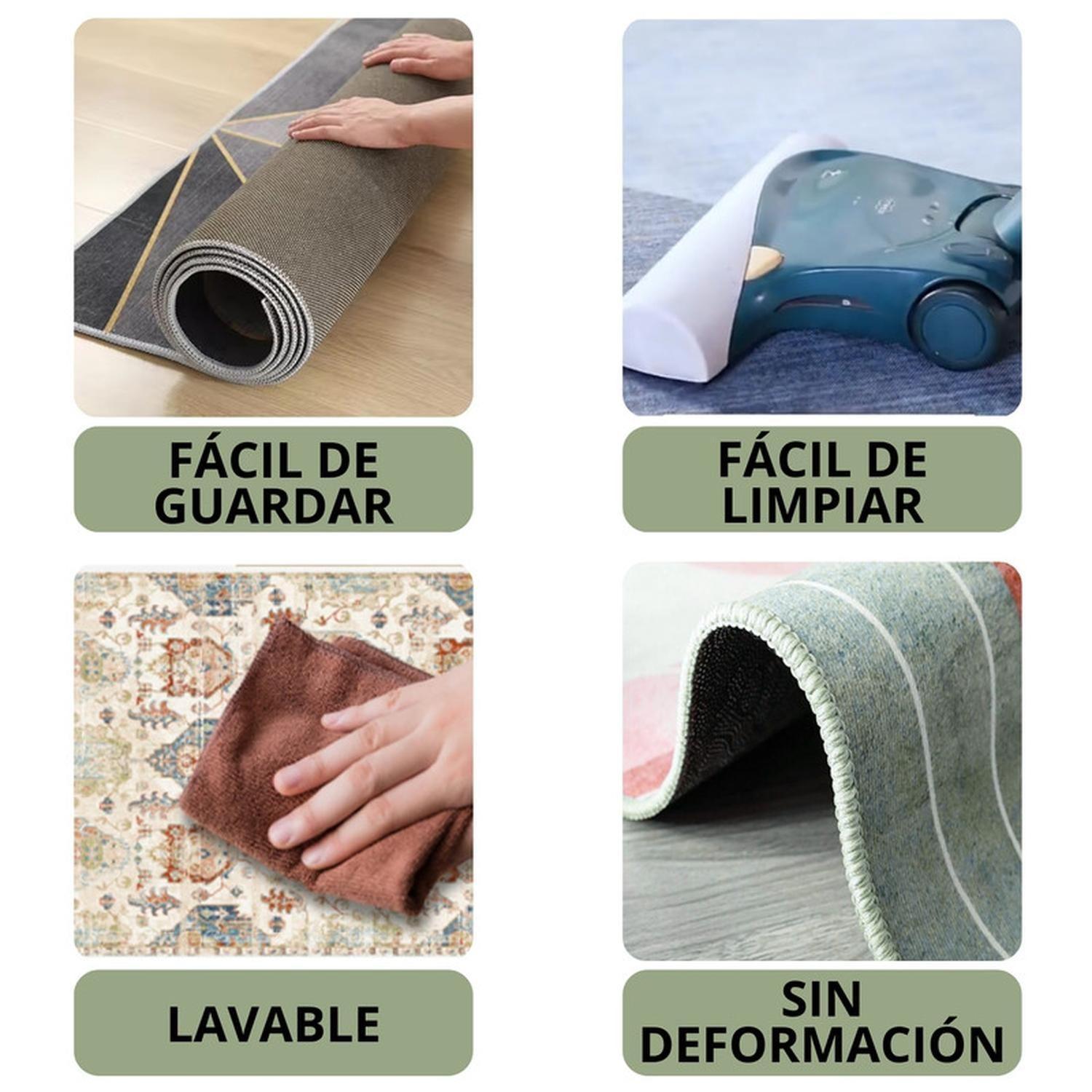 Alfombra Living Grande Estampada 150x200 cm Avanos-5