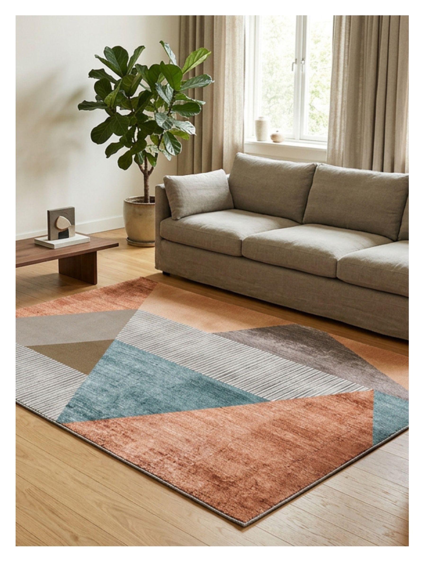 Alfombra Living Estampada 120X160 cm Crotone-1