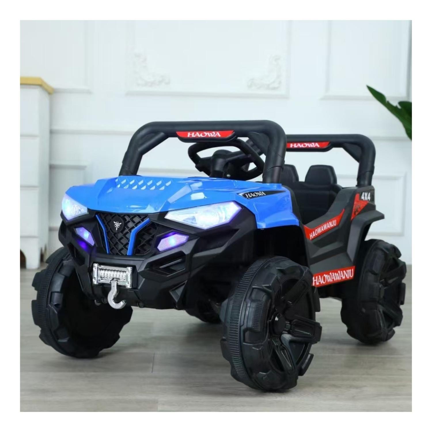 Auto Batería Eléctrico Infantil Titan Azul Juguete-2