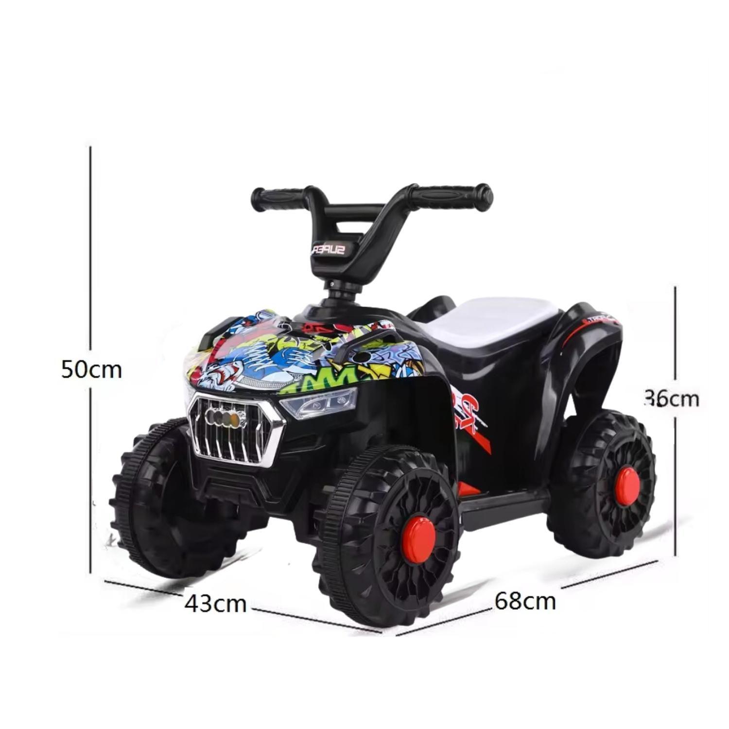 Moto Batería Eléctrico Infantil Atlas Diseño Juguete-1