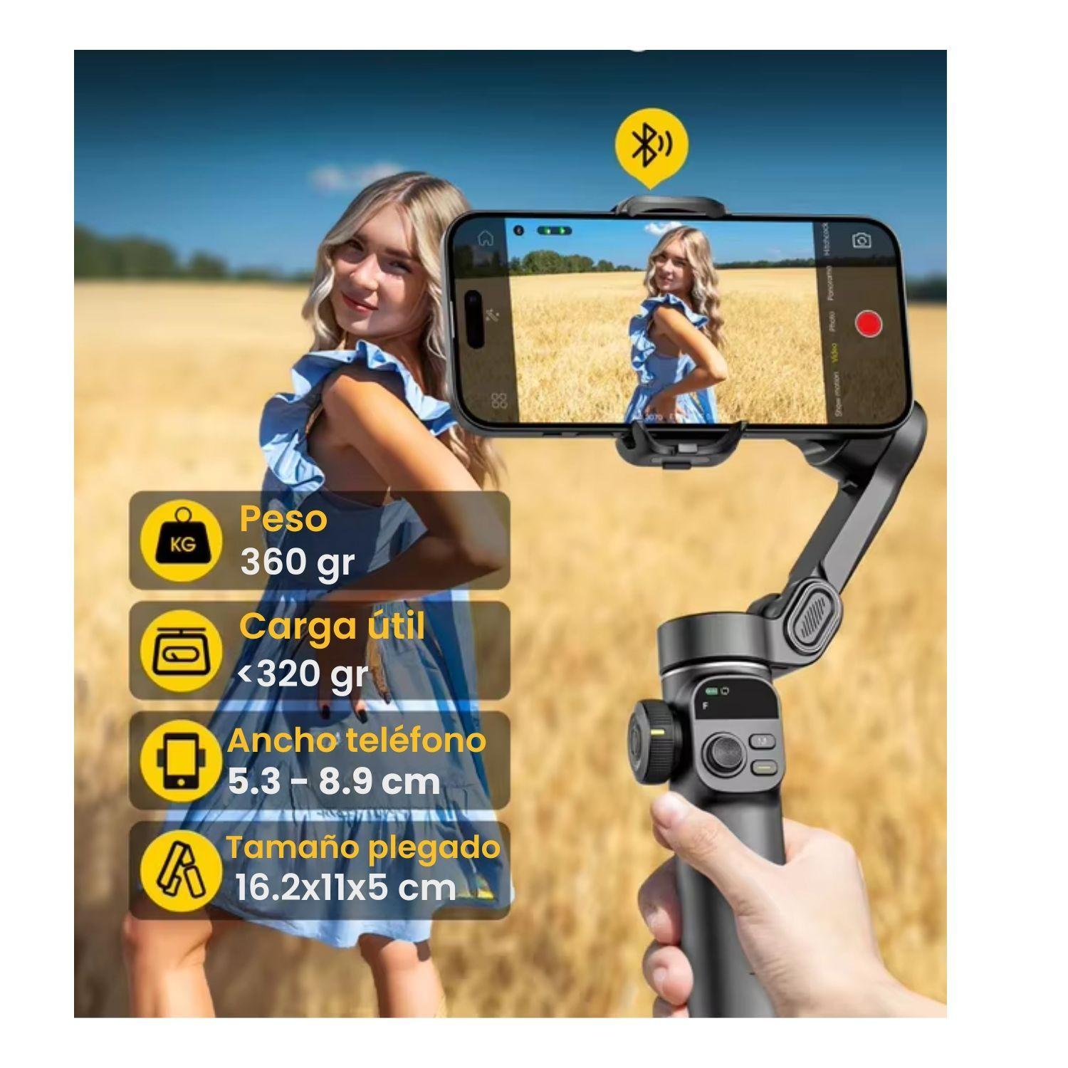 Estabilizador Celular Gimbal 3 Ejes Seguimiento AI-4