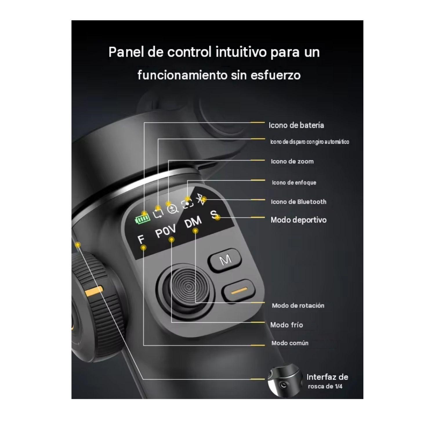 Estabilizador Celular Gimbal 3 Ejes Seguimiento AI-7