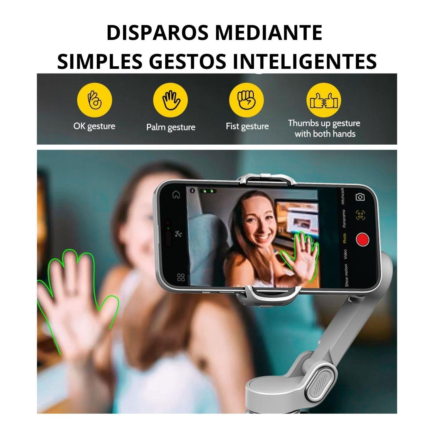 Estabilizador Celular Gimbal 3 Ejes Seguimiento AI-8