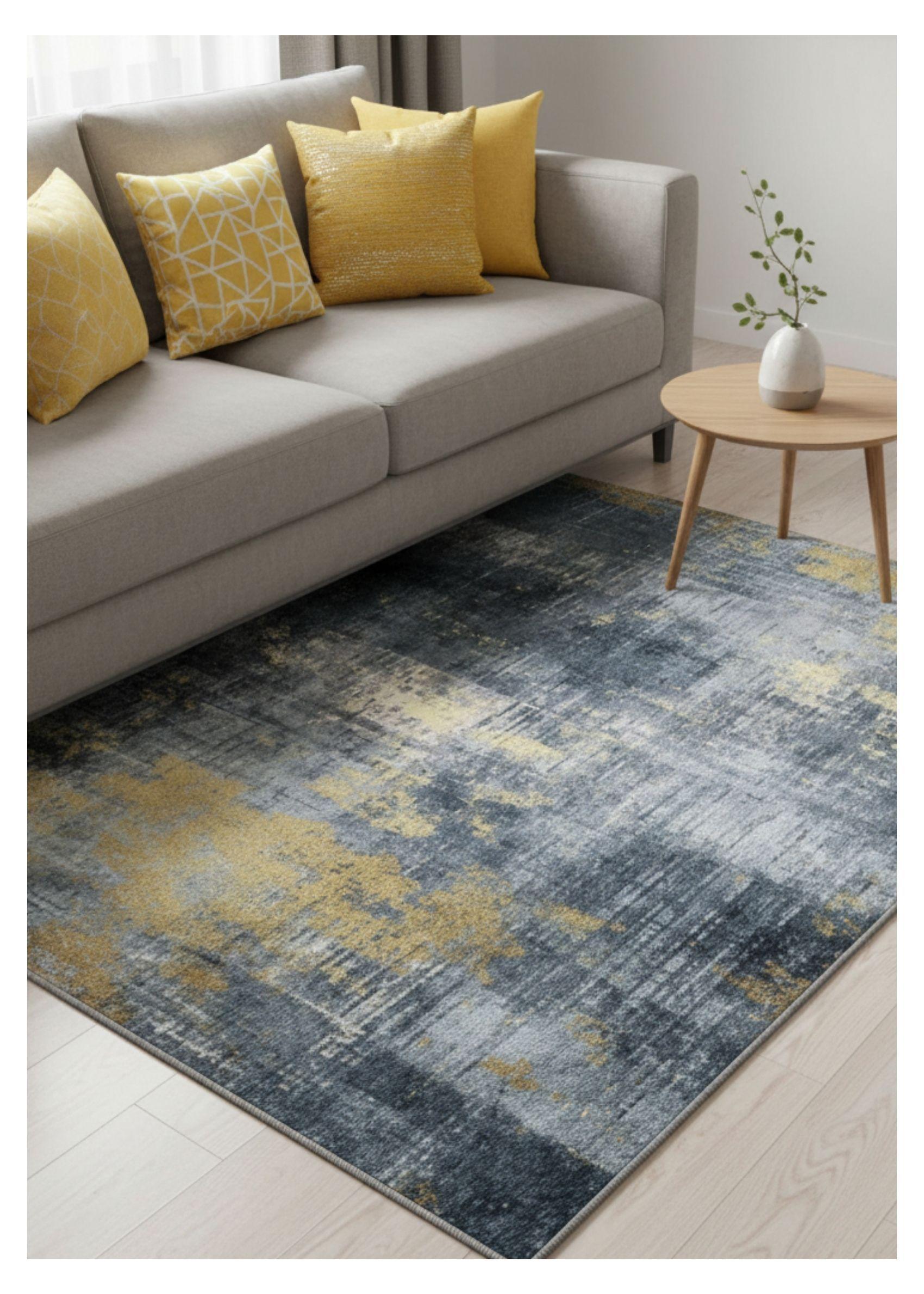 Alfombra Living Estampada 120x160 cm Usini-0