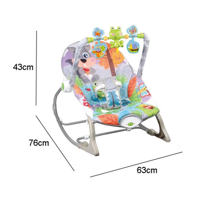 Silla Nido Vibratoria Infantil Musical Bebe Dream-2