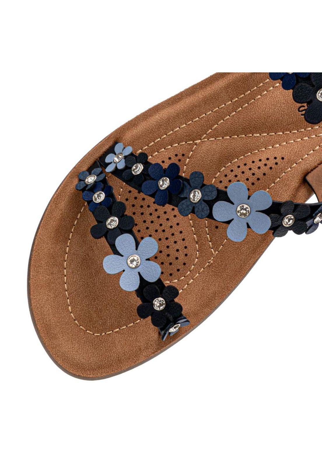 Platanitos Sandalia Dama Sf Flor-6