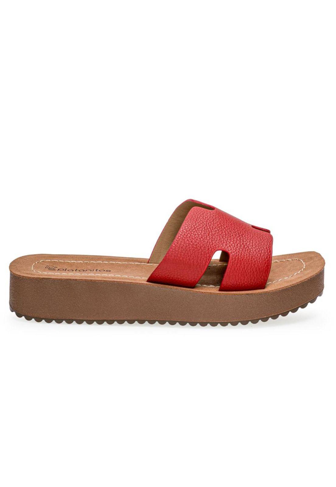 Platanitos Sandalia Dama S Red-1