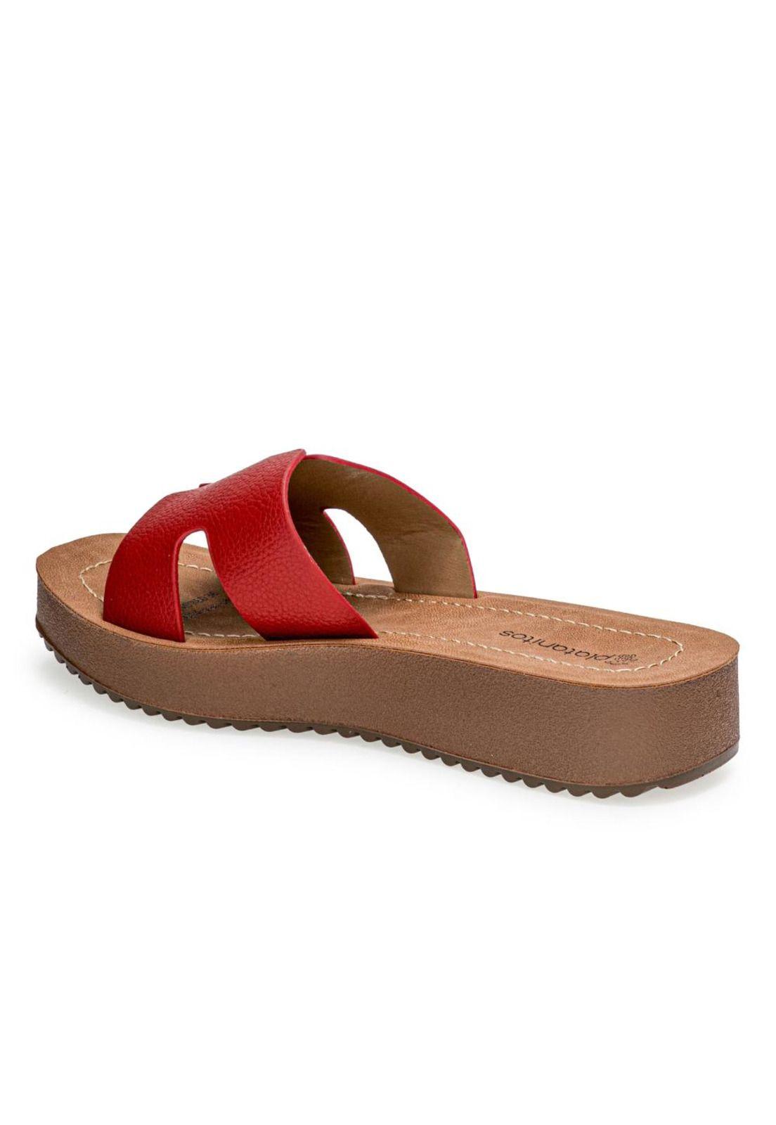 Platanitos Sandalia Dama S Red-2